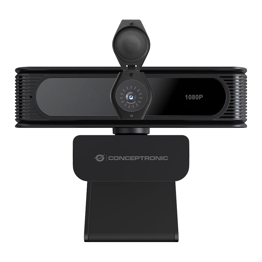 Webcam Conceptronic AMDIS09B / USB 2.0 / 80° Full HD / 30FPS / Built-in Microphone - Zezë thumbnail 6