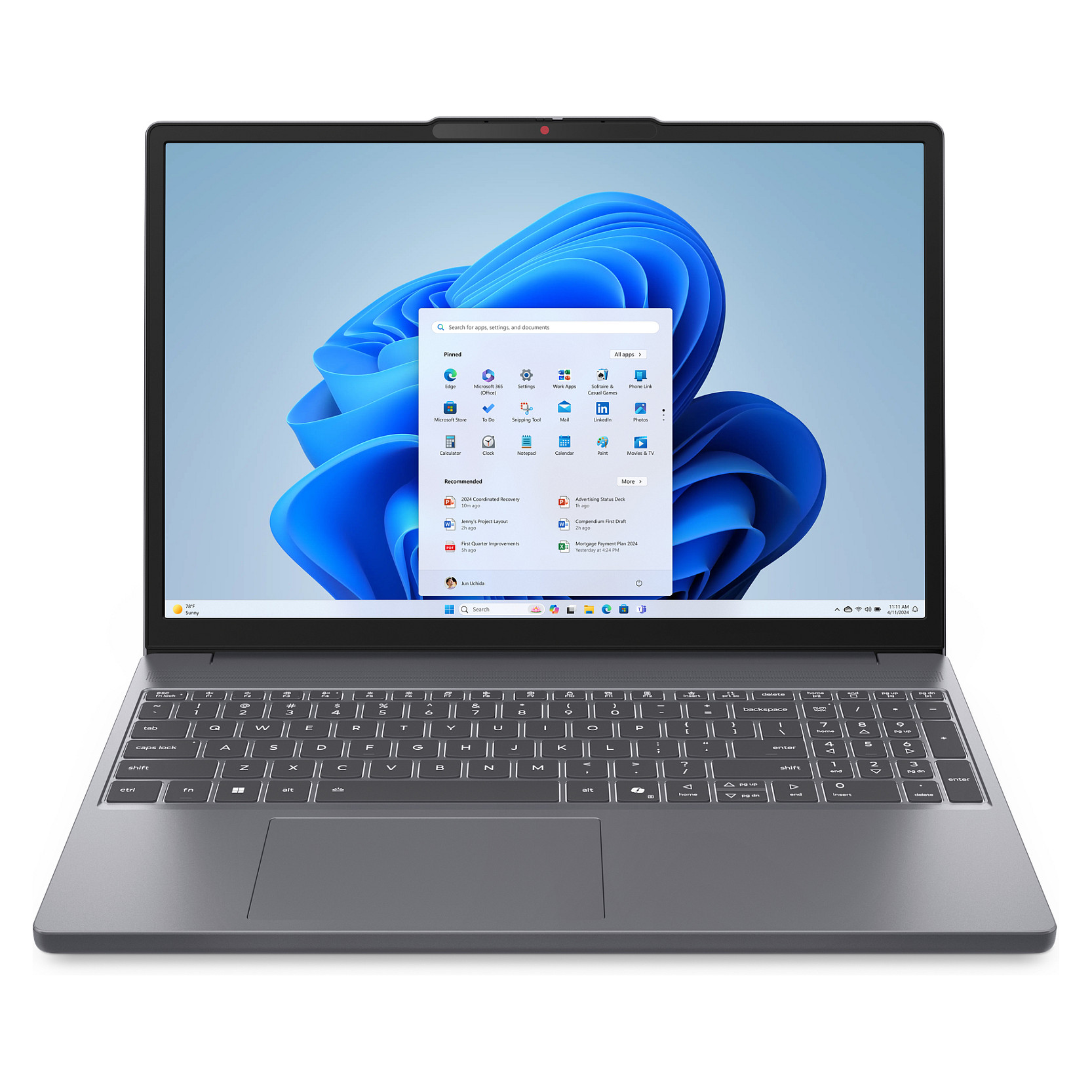 Laptop Lenovo IdeaPad Slim 3 15ARP10 / RYZ5-150 / 8GB / 512GB / 15" WUXGA IPS 60Hz / AMD Radeon 660M / DE - Gri