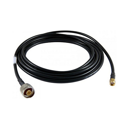 Kabllo për Rrjet ALLNET ANT-CAB-NM-NM-500, LMR-195, 5m, 2x N-Type Male - Zezë 5