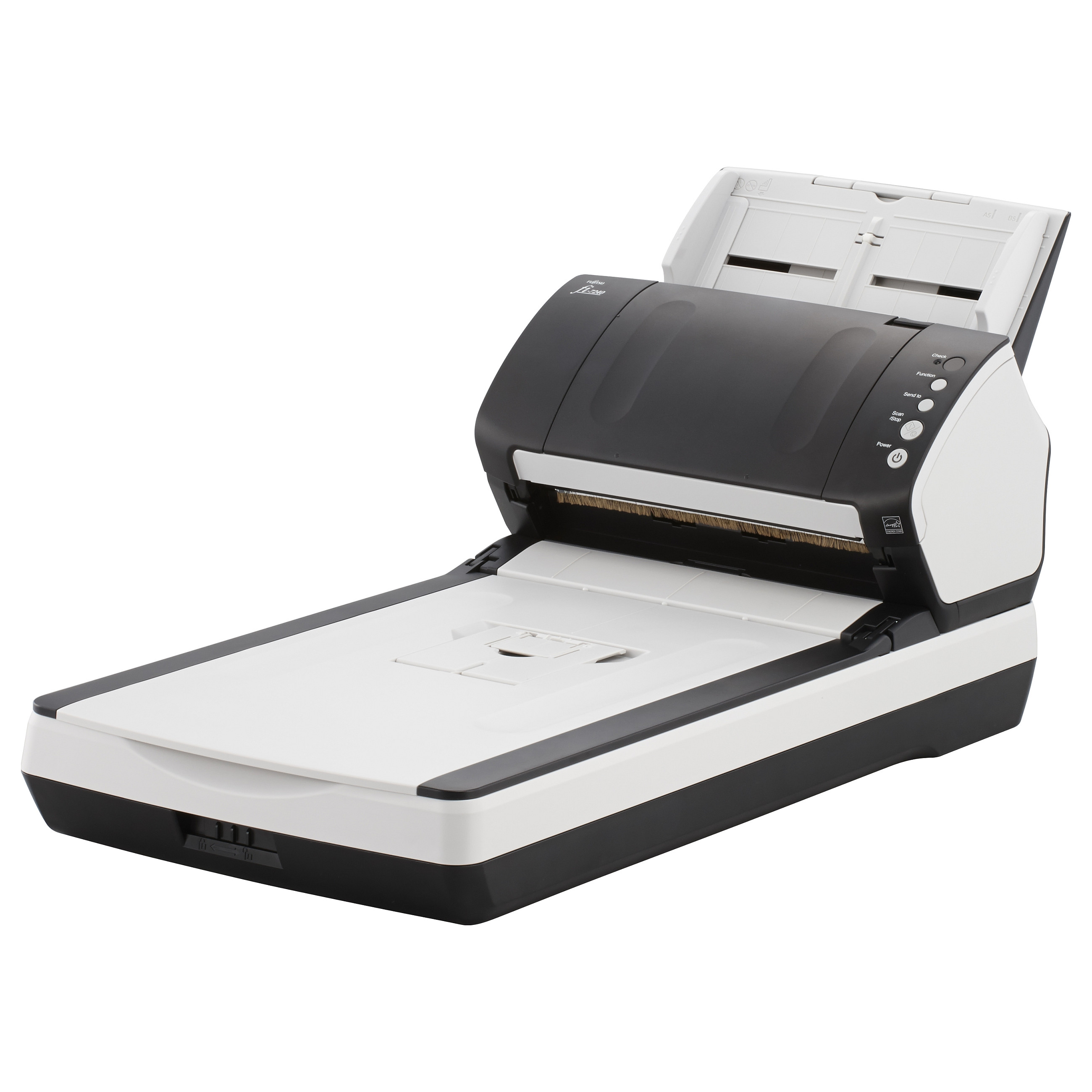 Skaner RICOH fi-7240 / A4 Document Scanner with ADF / Duplex Flatbed USB - Bardhë thumbnail 2