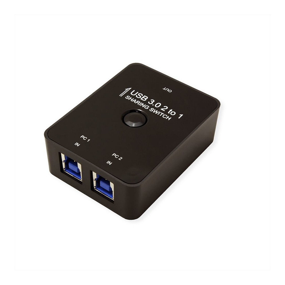 Switch USB VALUE 14.99.2015, USB 3.2 Gen 1, 2 porta, 5 Gbps - Zezë thumbnail 3
