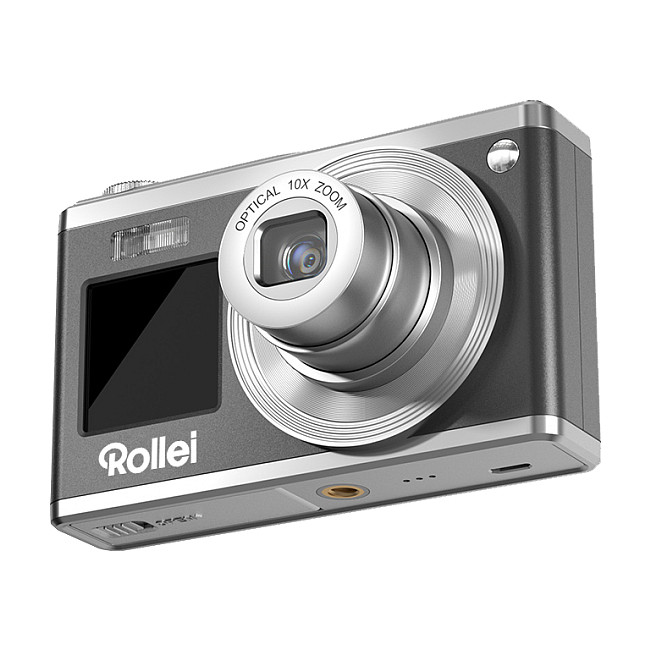 Kamerë digjitale Rollei Compactline 10x / 60MP / 10x Optical Zoom / 4K / Dual Display - Gri/Argjend 3