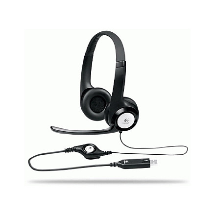 Kufje me kabllo Logitech H390 / USB / Stereo / Mikrofon Noise-Cancelling / 30mm - Zezë 2