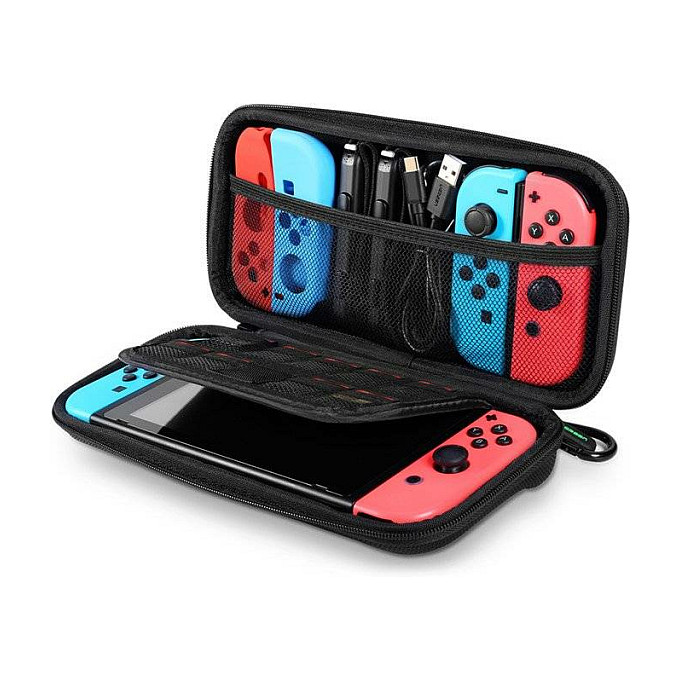 Këllëf për Konzolë UGREEN 50974 / Nintendo Switch / EVA + Oxford / Rezistent ndaj Goditjeve / 26 × 12.3 × 4.8 cm – Gri 2