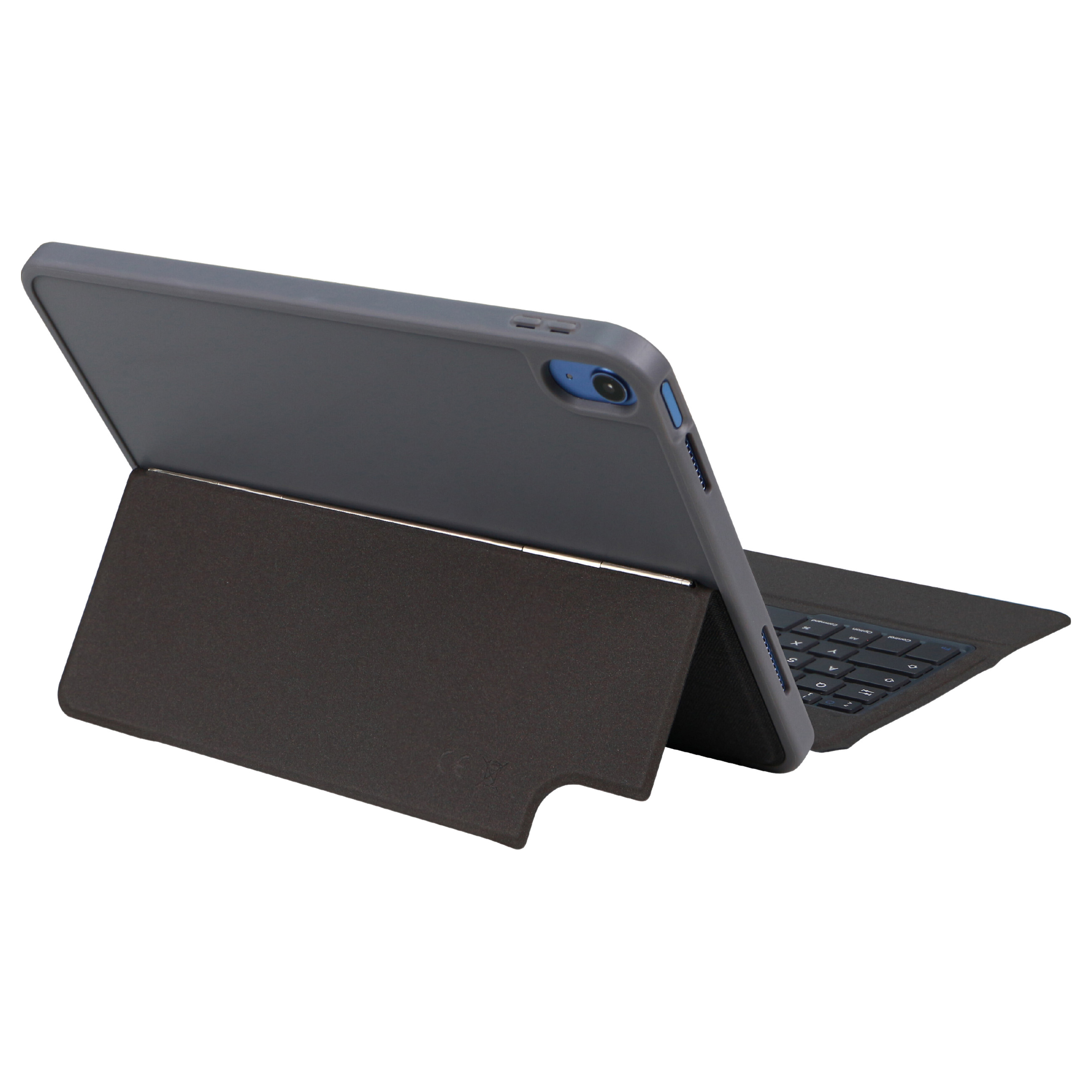 Tastierë për Tablet DEQSTER Slim Keyboard 2 / iPad 10.9" 10th Gen + 11" A16 / QWERTZ (DE) / Bluetooth 5.0 / 64 Taste / USB-C – Gri 4