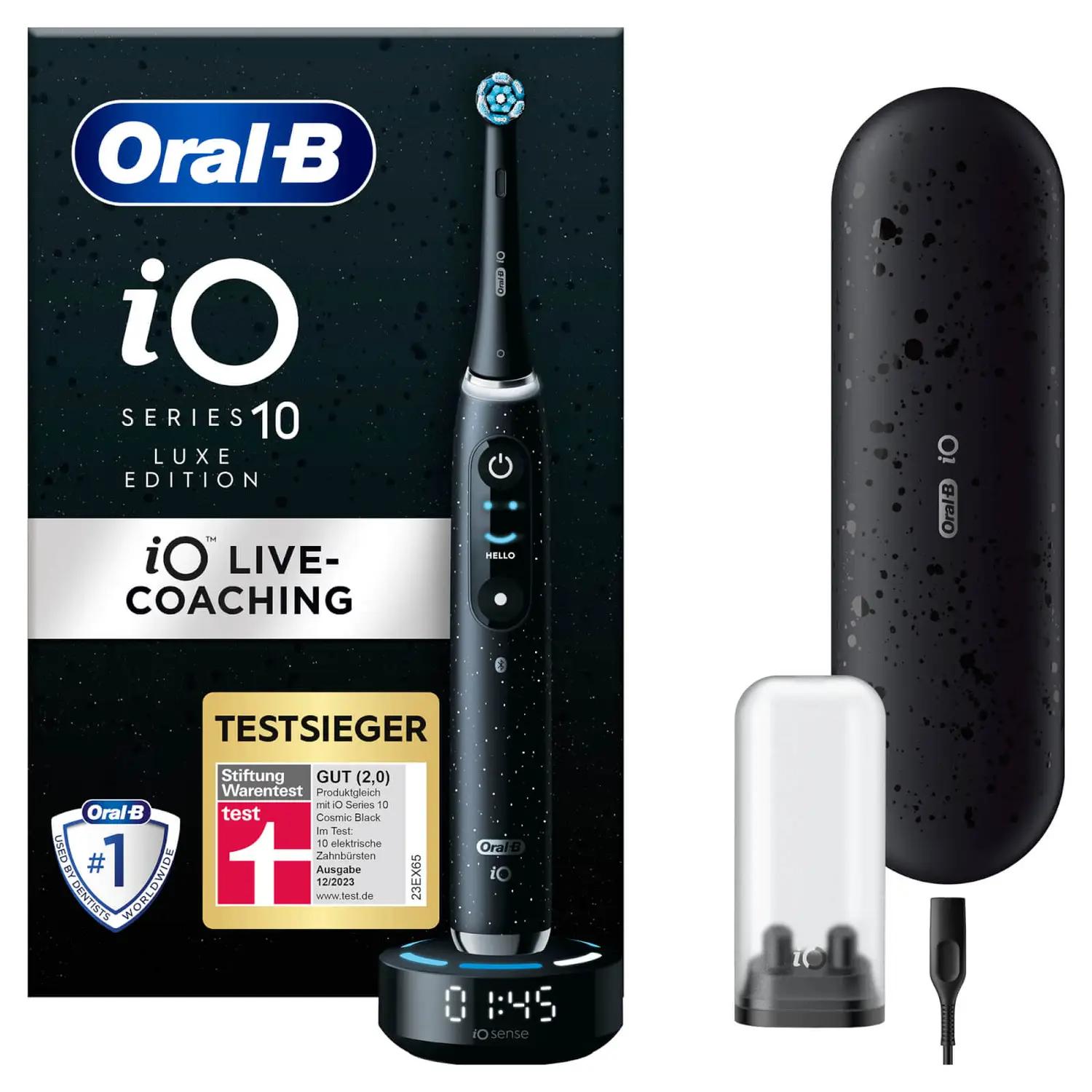 Furçë dhëmbësh elektrike Oral-B iO10 / 7 Modalitete / AI 3D Tracking / Bluetooth / Smart Pressure Sensor – Zezë 2