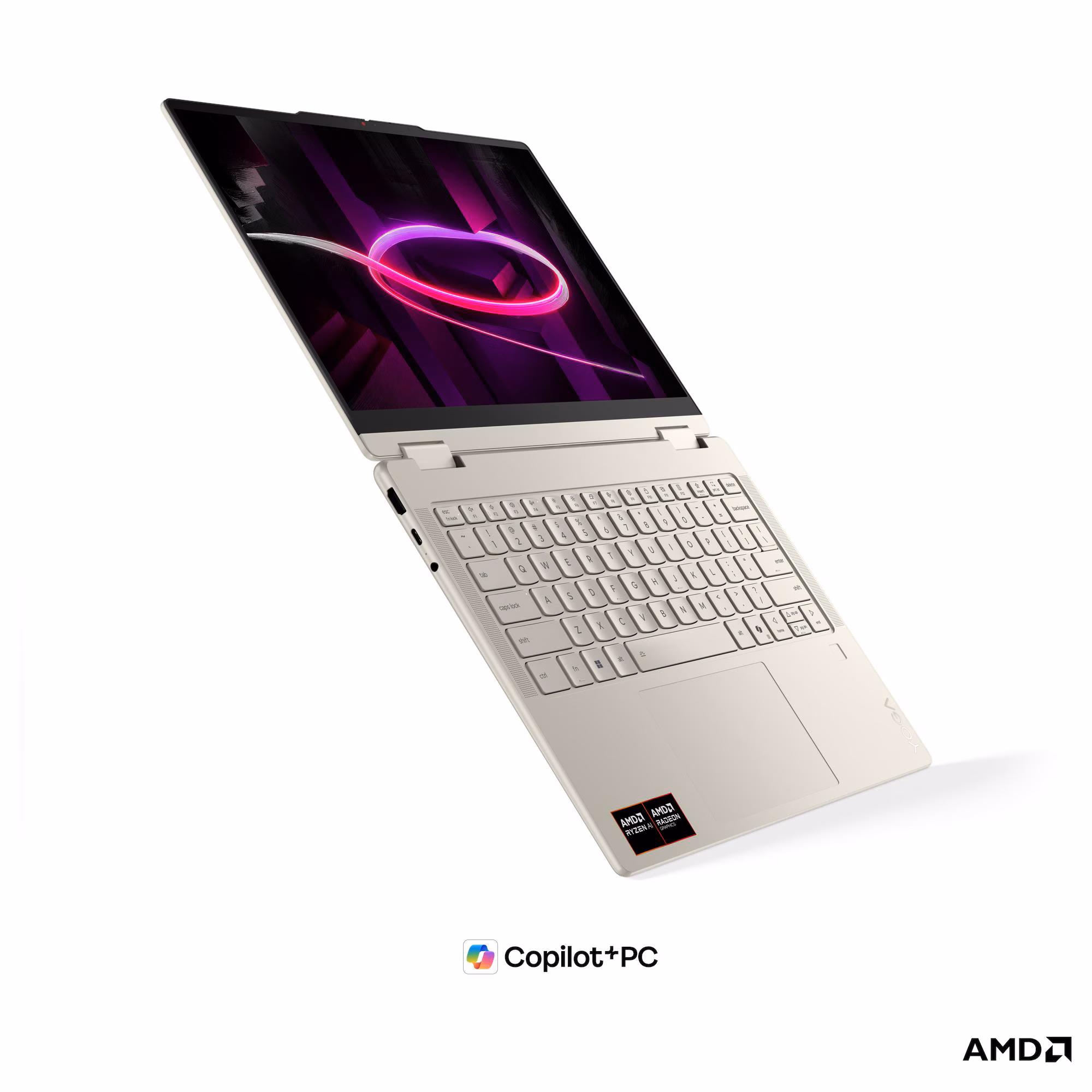 Laptop Lenovo Yoga 7 14AGP11 / 2-in-1 / AMD Ryzen AI 7 445 / 16GB LPDDR5X / 512GB / 14" WUXGA OLED Touch 60Hz / AMD Radeon 840M- Hiri 5