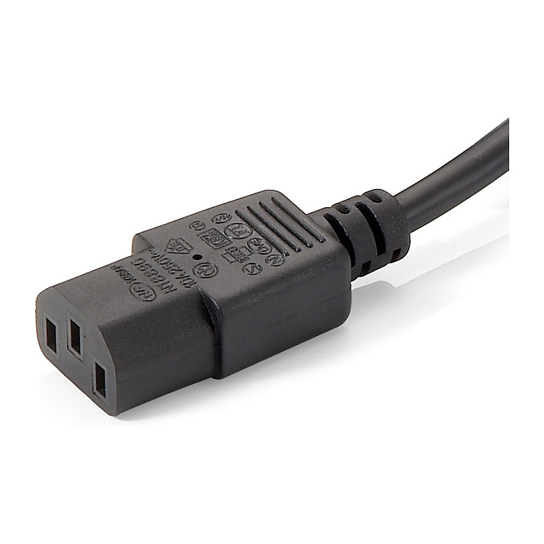 Kabllo për Furnizim me Energji Equip 112220, Schuko CEE 7/7 në 2x IEC C13, 1.8 m, 10 A, 250 V, 2500 W – Zezë 2