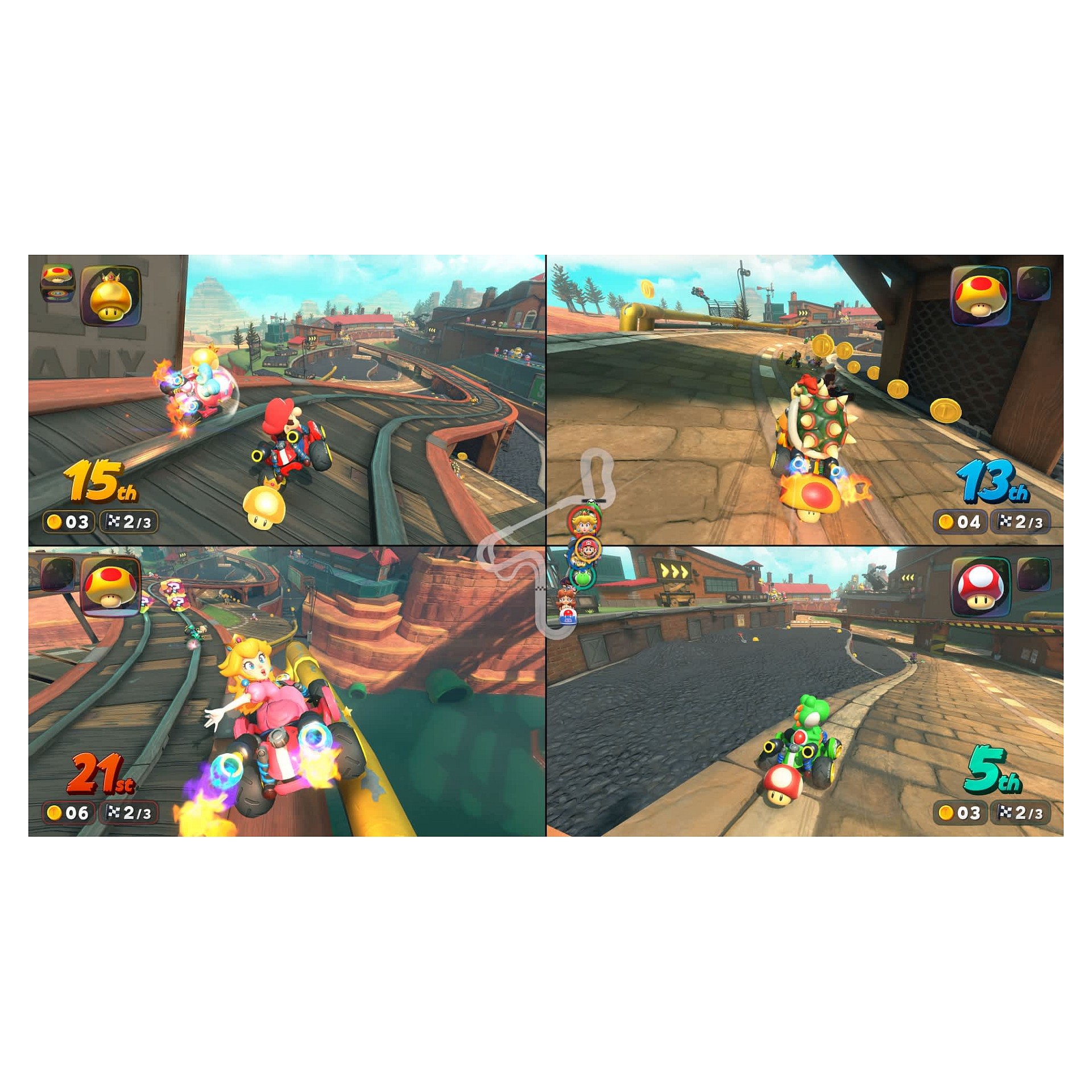 Vidolojë Nintendo Mario Kart World / Nintendo Switch 2 / Game Card / 1-24 Lojtarë / Gara – Shumëngjyrëshe 8