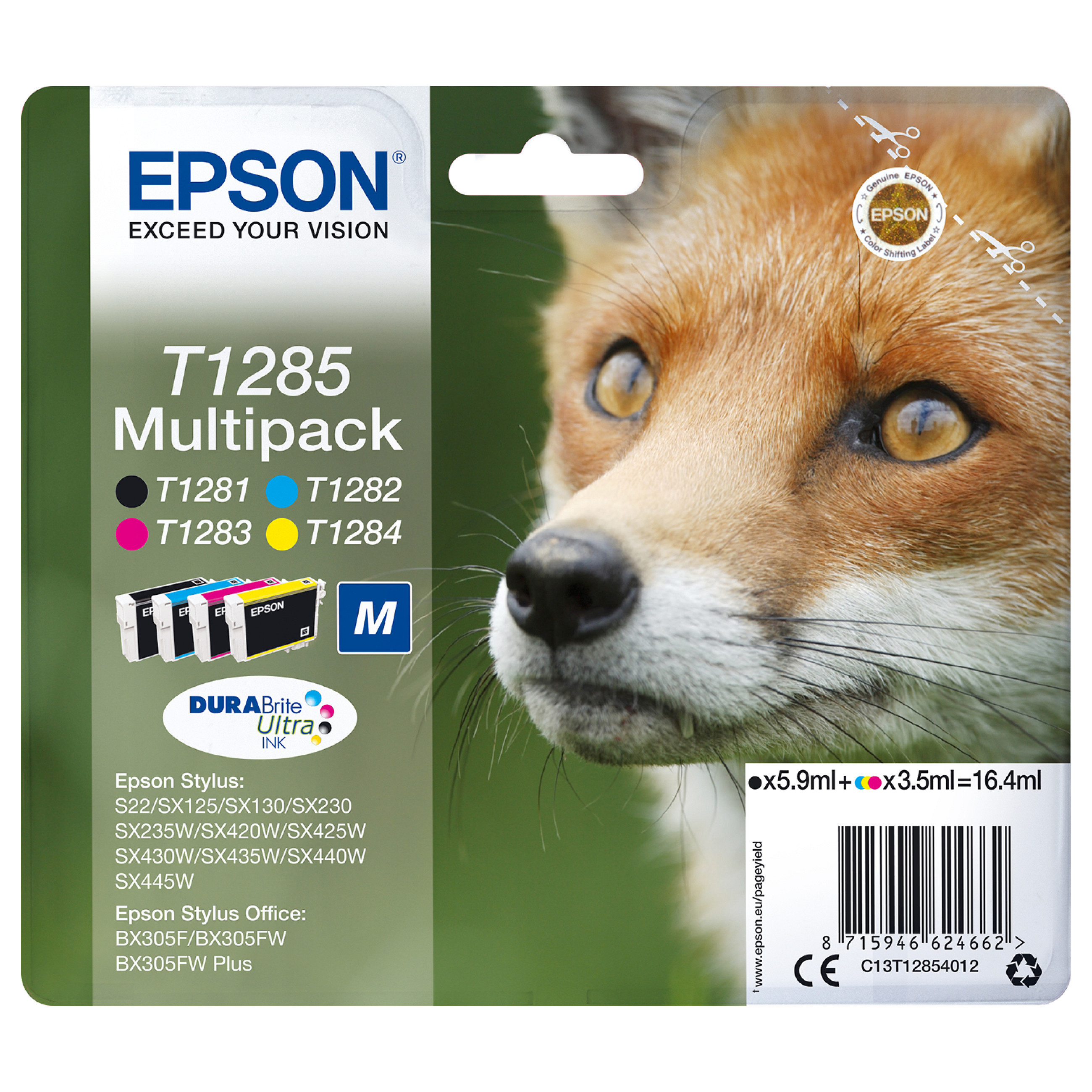 INK Epson T1282 C13T12824012 – Blu thumbnail 2