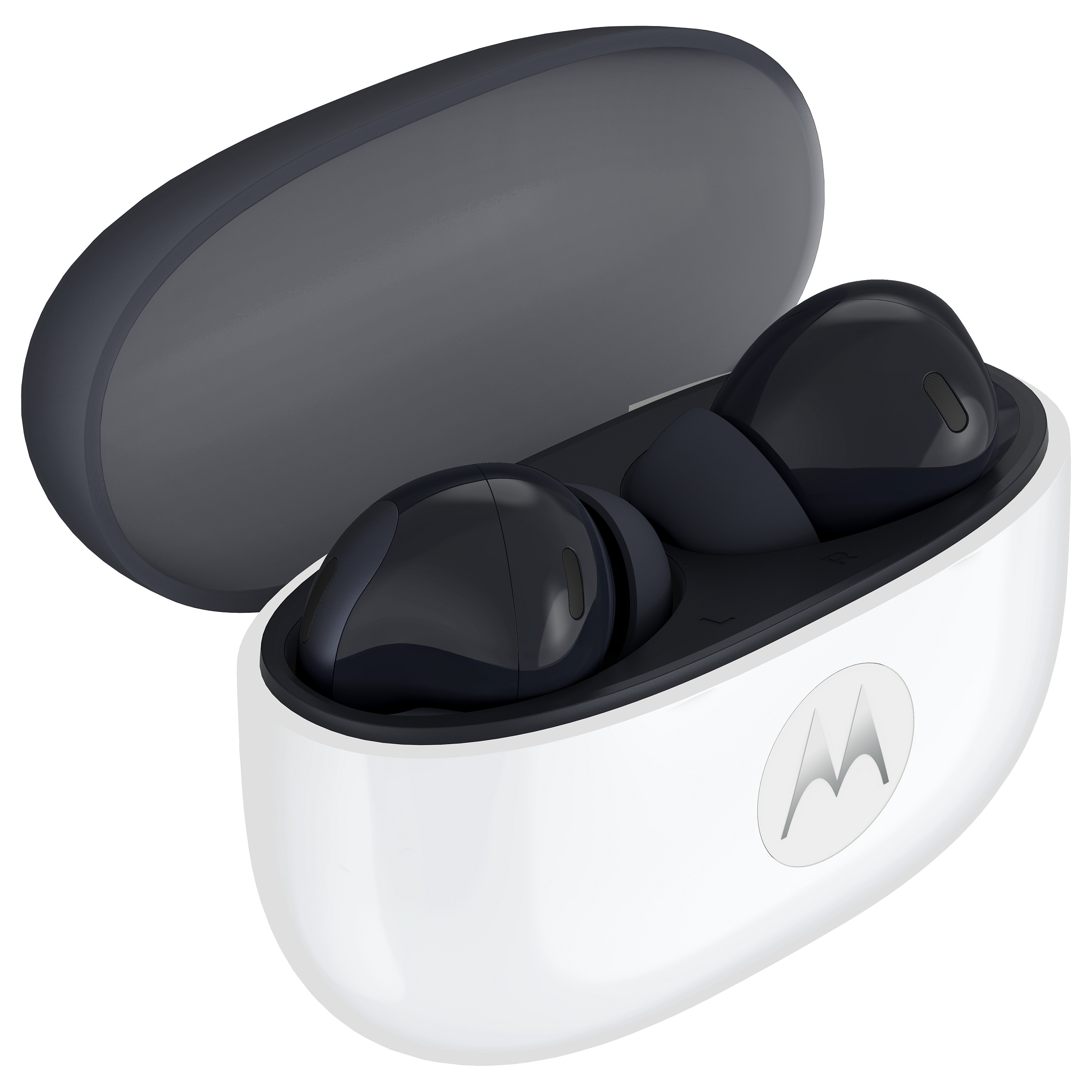 Kufje pa kabllo Motorola Moto Buds 2 / TWS / Bluetooth 6.0 / 11mm + 6mm / Dynamic ANC / Hi-Res Audio / 6 Mikrofona / IP54 - Carbon 8
