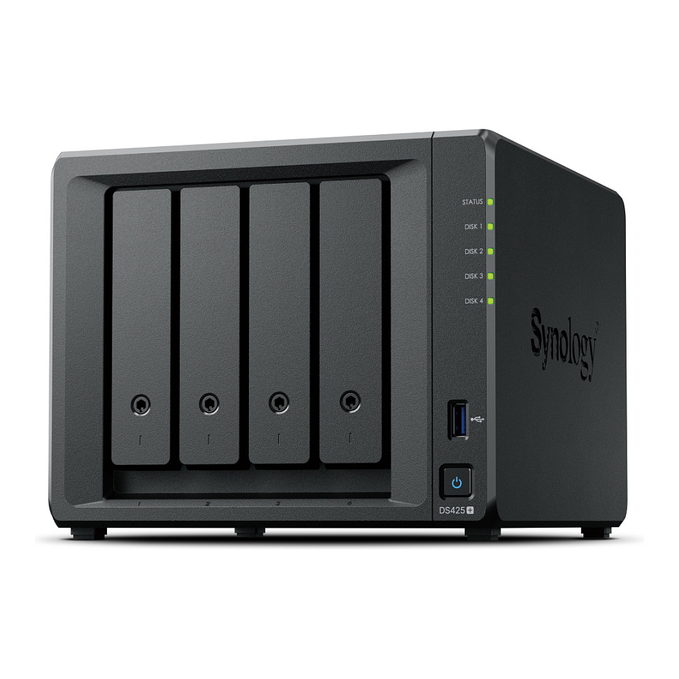 NAS Synology DiskStation DS225+, 2 slota, Intel Celeron, 2GB DDR4, i zi 5