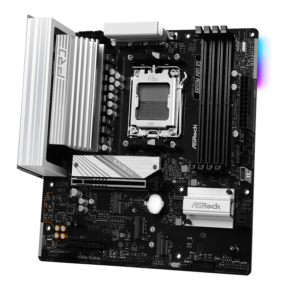 Pllakë Amë AM5 ASROCK B850M Pro RS thumbnail 4