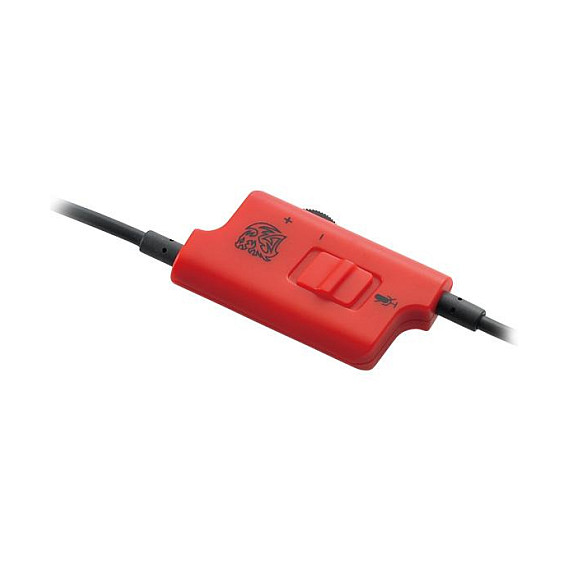 Kufje Gaming Tt eSPORTS Shock / 3.5mm / 40mm / Stereo / 32Ω / Mikrofon Boom / 3m - Zezë/Kuqe 5