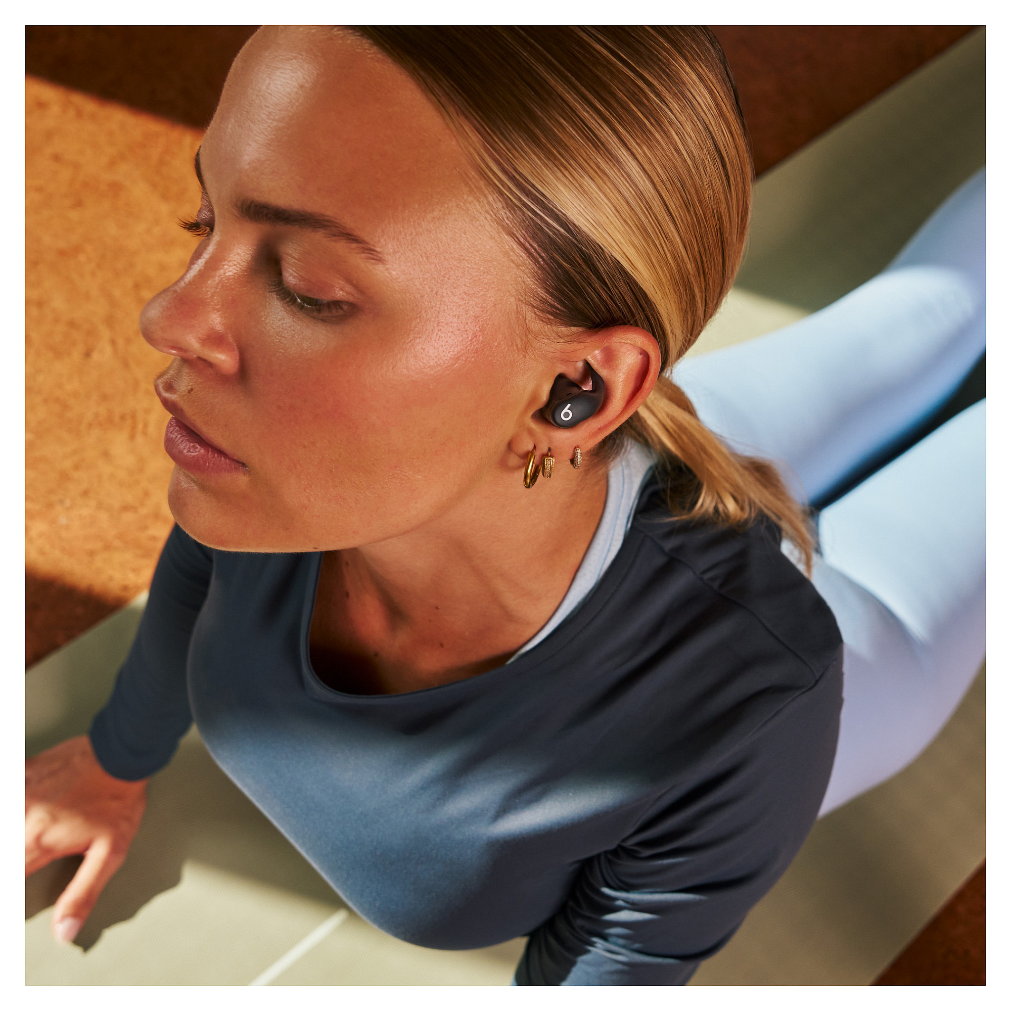 Kufje pa kabllo Beats by Dr. Dre Powerbeats Fit, Bluetooth, ANC, Transparency Mode, Spatial Audio, IPX4, deri në 30 orë bateri - Zezë 3