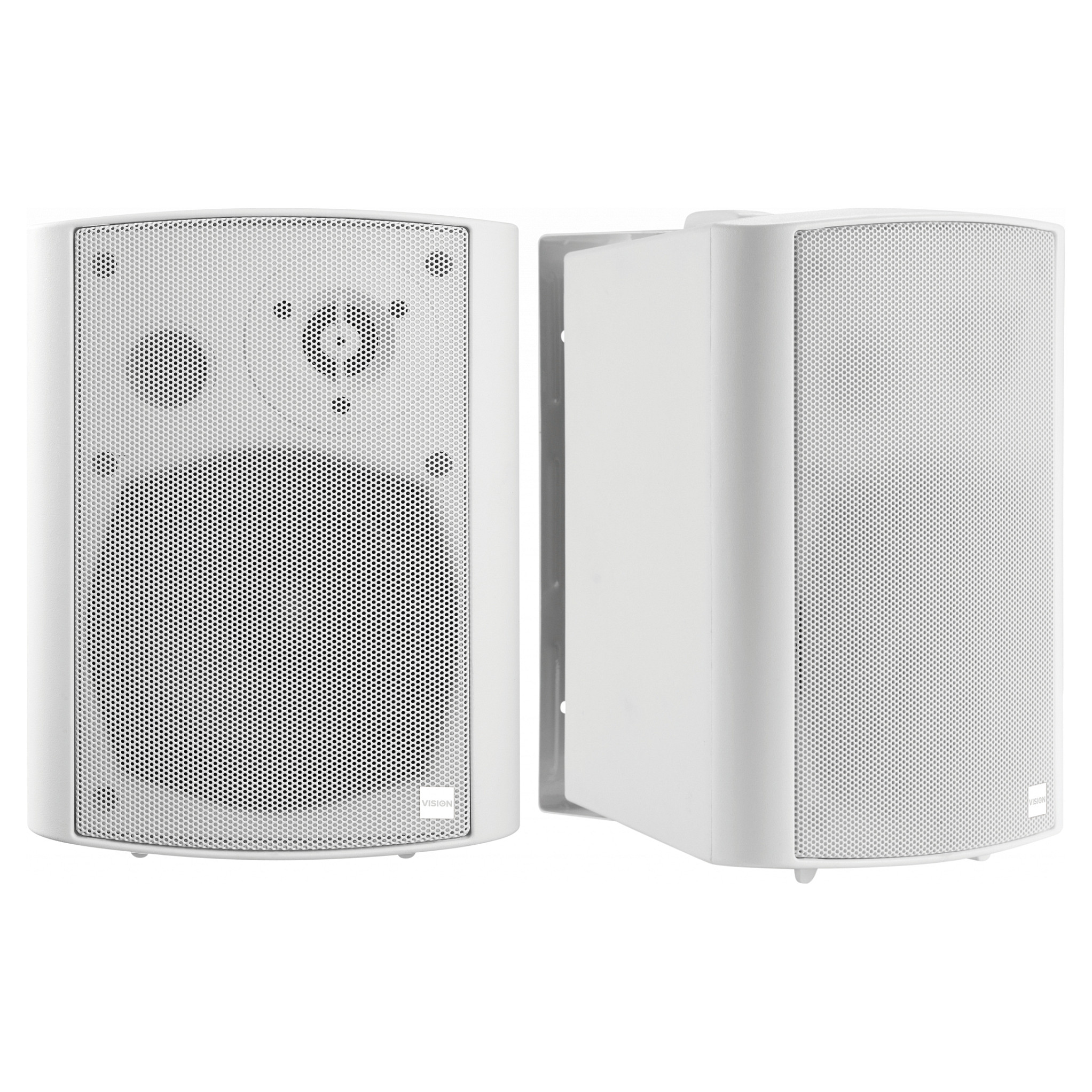 Altoparlantë Vision SP-900P / 2-Way / 2x27W / 5.25" Woofer / RCA & 3.5mm - Bardhë 2