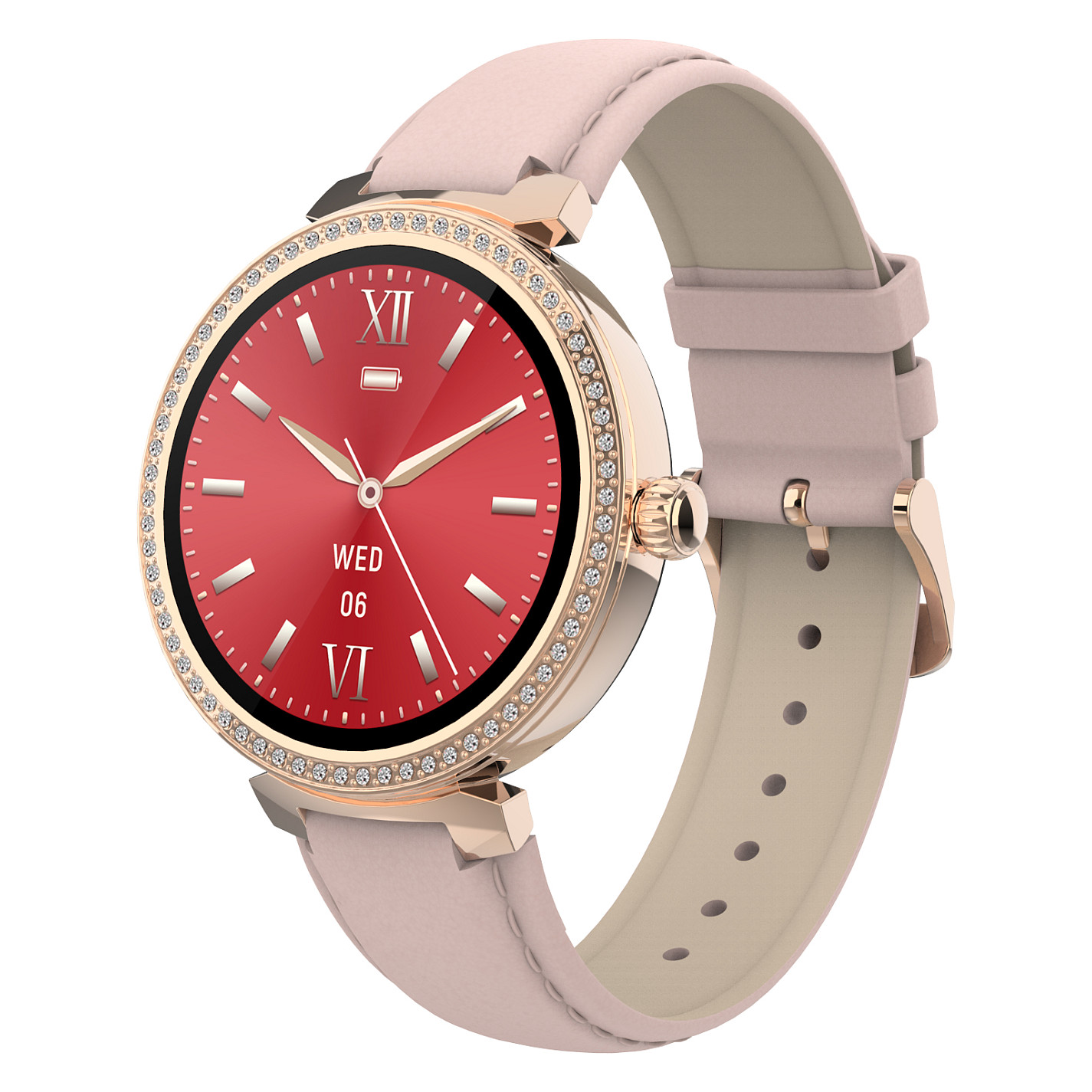 Orë e mençur Denver SWC‑342RO / 43mm – Rozë thumbnail 4