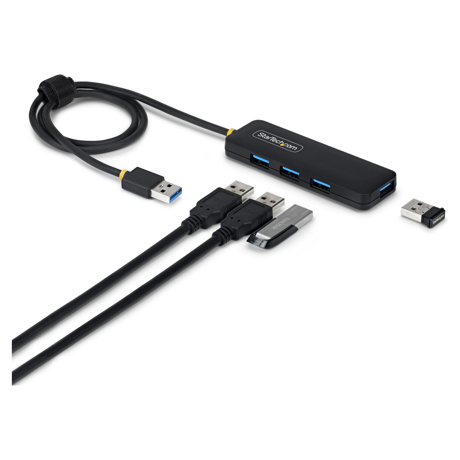 Hub USB-A StarTech.com H5A4A-USB-HUB-2, 4× USB-A 5Gbps - Zezë