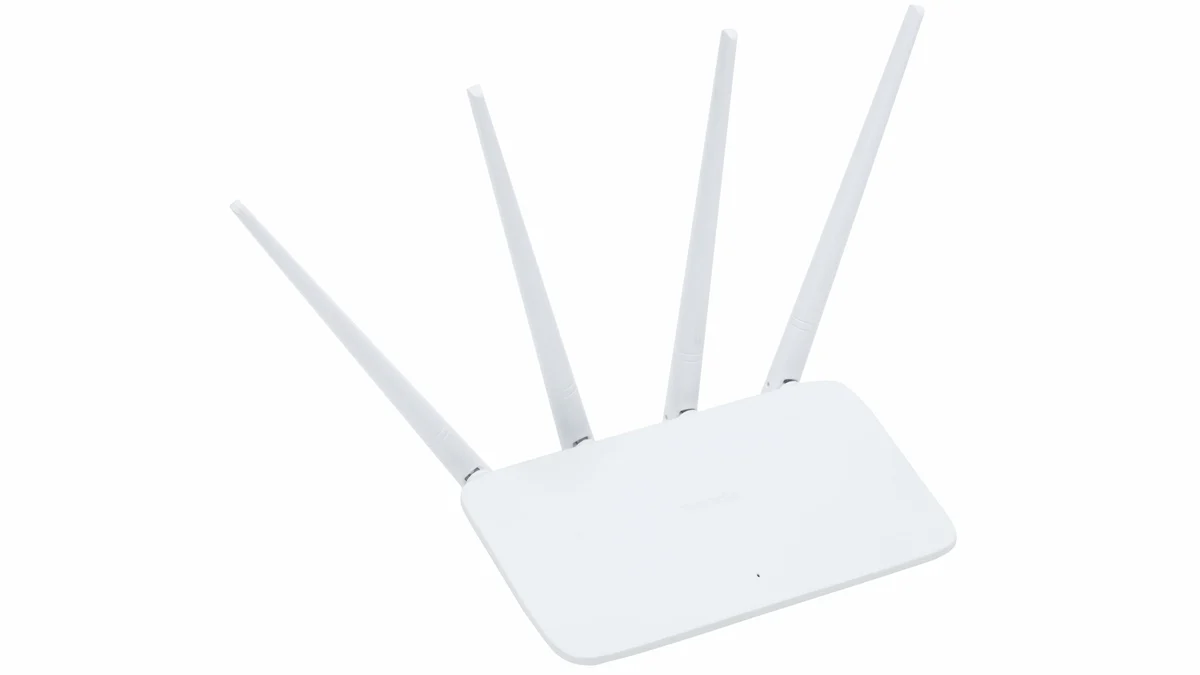 Tenda F6 N300 – Wireless Router 2.4GHz, 300Mbps, 4x5dBi, 1xWAN + 3xLAN, i Bardhë 4