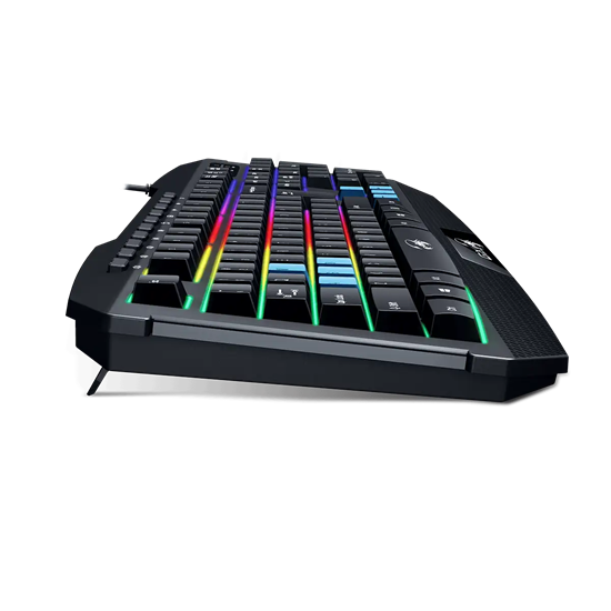 Tastierë Gaming Genius Scorpion K215 / Wired / USB / RGB Backlight (7 Colors) / Spill-Resistant / Full-Size – Zezë 4