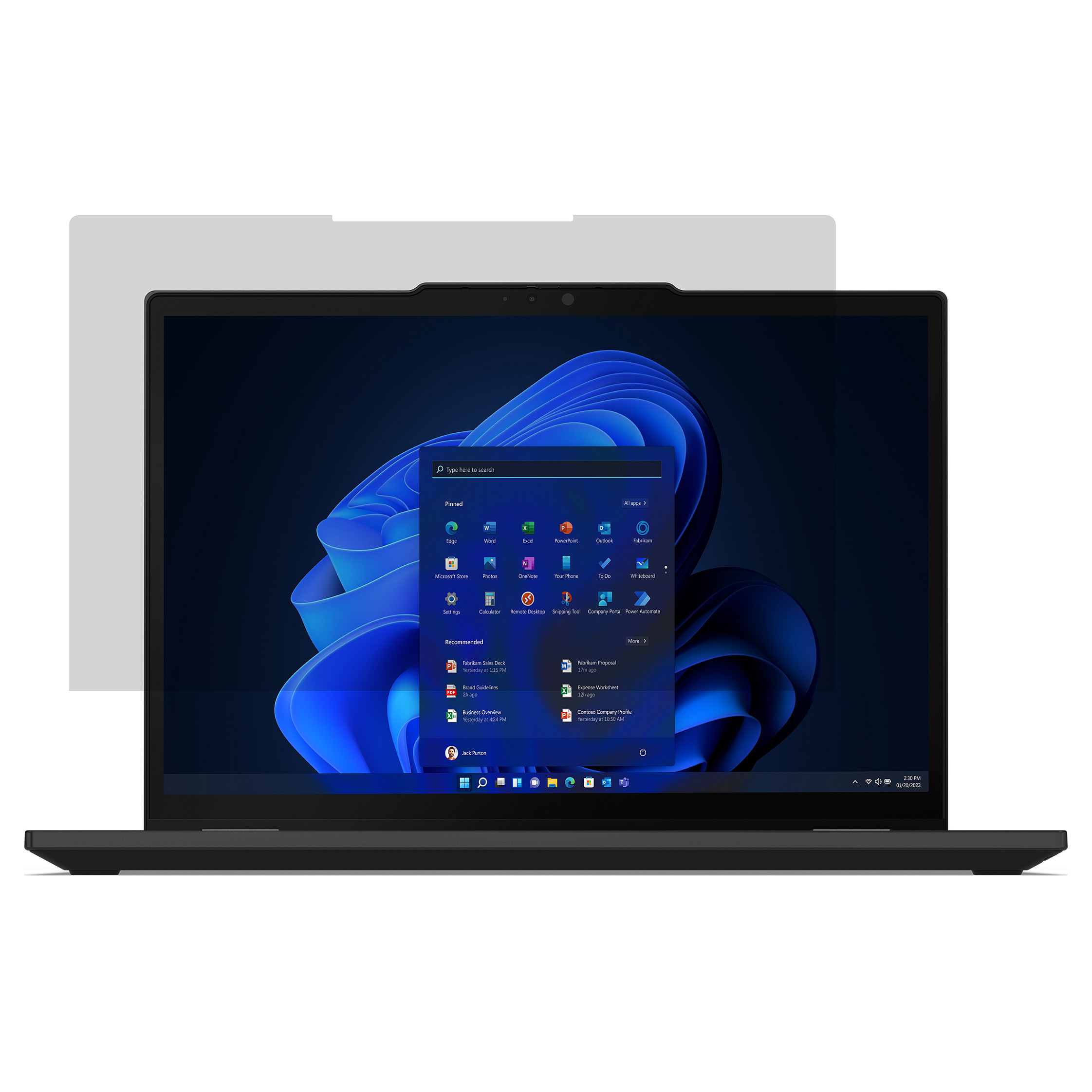Mbrojtës Ekrani Lenovo 4XJ1U03945, 13.3", 16:10, pa Kornizë - Transparente 5