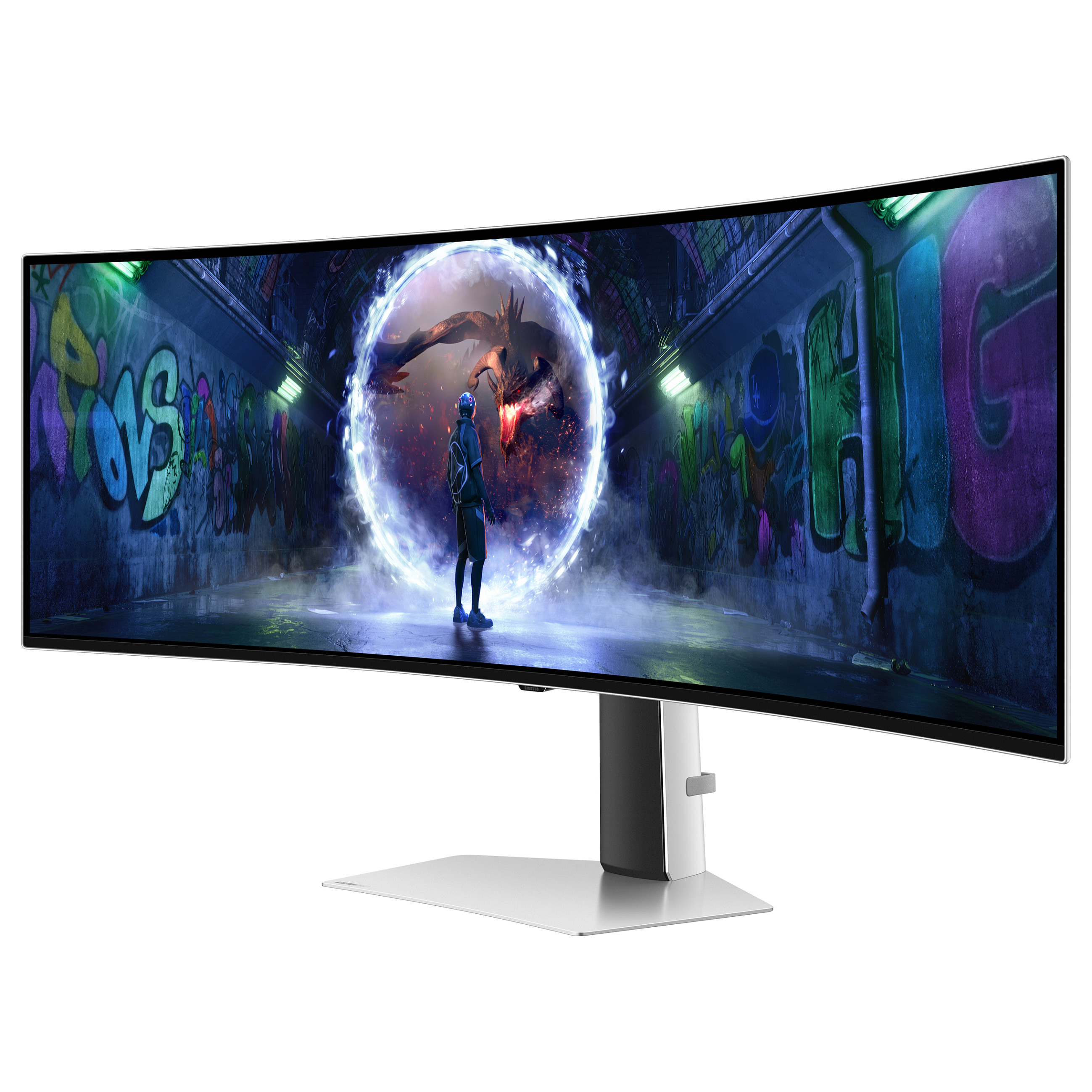Monitor Gaming Samsung Odyssey OLED G9 G93SD / 49" / DQHD OLED / 240Hz / 0.03ms / HDMI+DisplayPort+USB-C - Argjend 2