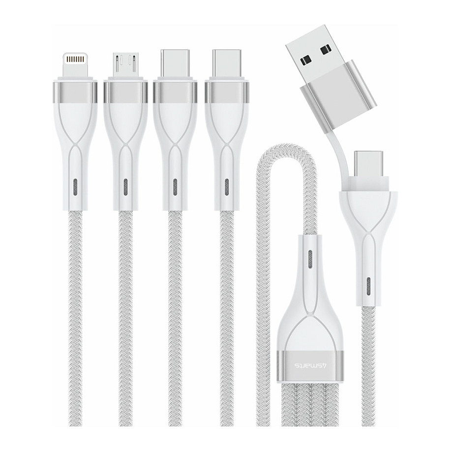 Kabllo USB 4smarts DigitCord Enterprise, USB4, USB-C në USB-C, 240W, 40Gbps, 1.5m - Zezë 8