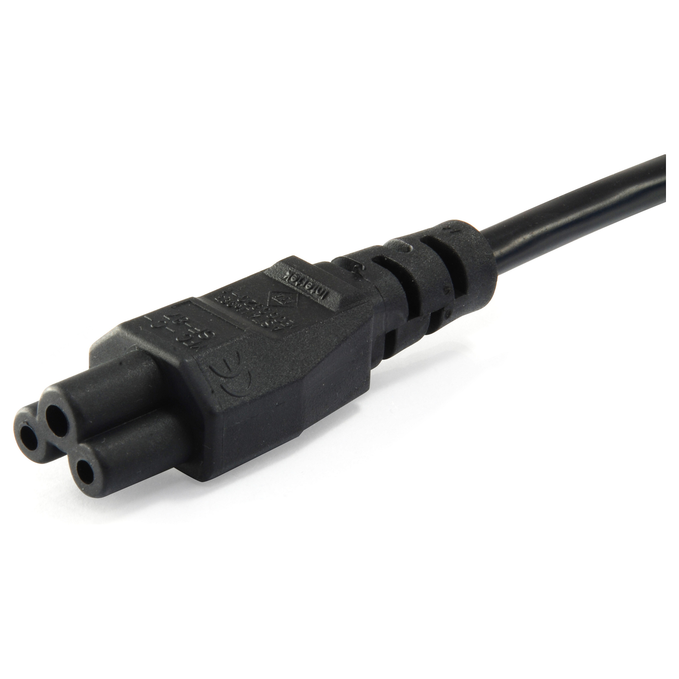 Kabllo për Furnizim me Energji Equip 112151, Schuko CEE 7/7 në IEC C5 (Mickey Mouse), 3 m, 3x0.75 mm², 2.5 A, 250 V – Zezë 3