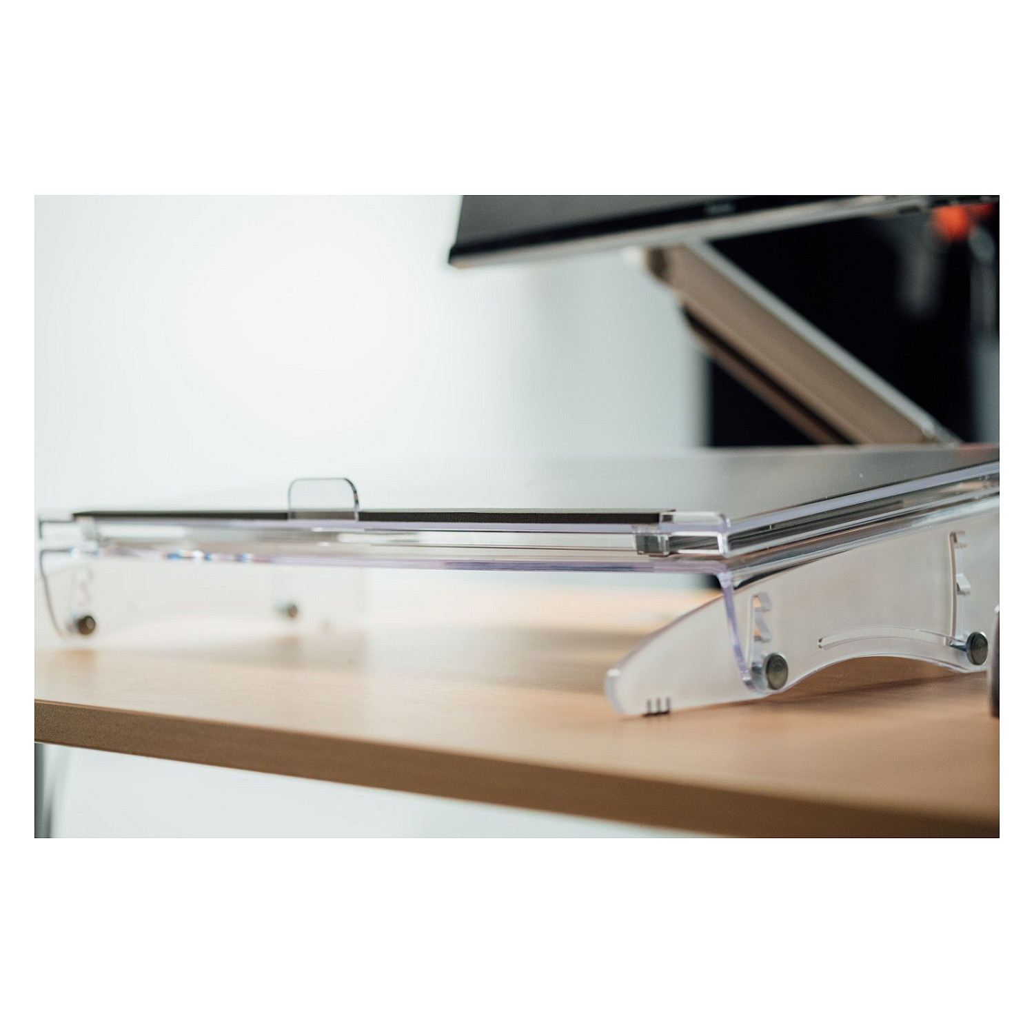 Mbajtëse Dokumentesh BakkerElkhuizen FlexDesk 640 ComfortRead / 515x380mm / 5kg / 3 Nivele - Transparente 9