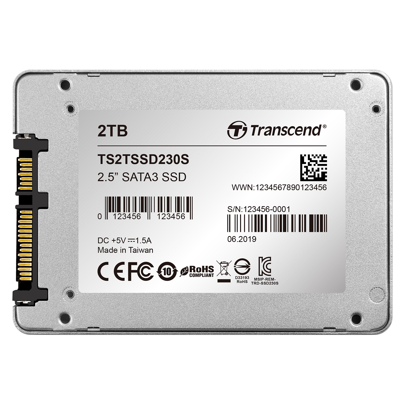 SSD e Brendshme TRANSCEND 2TB 2.5" SSD SATA 3D NAND thumbnail 3