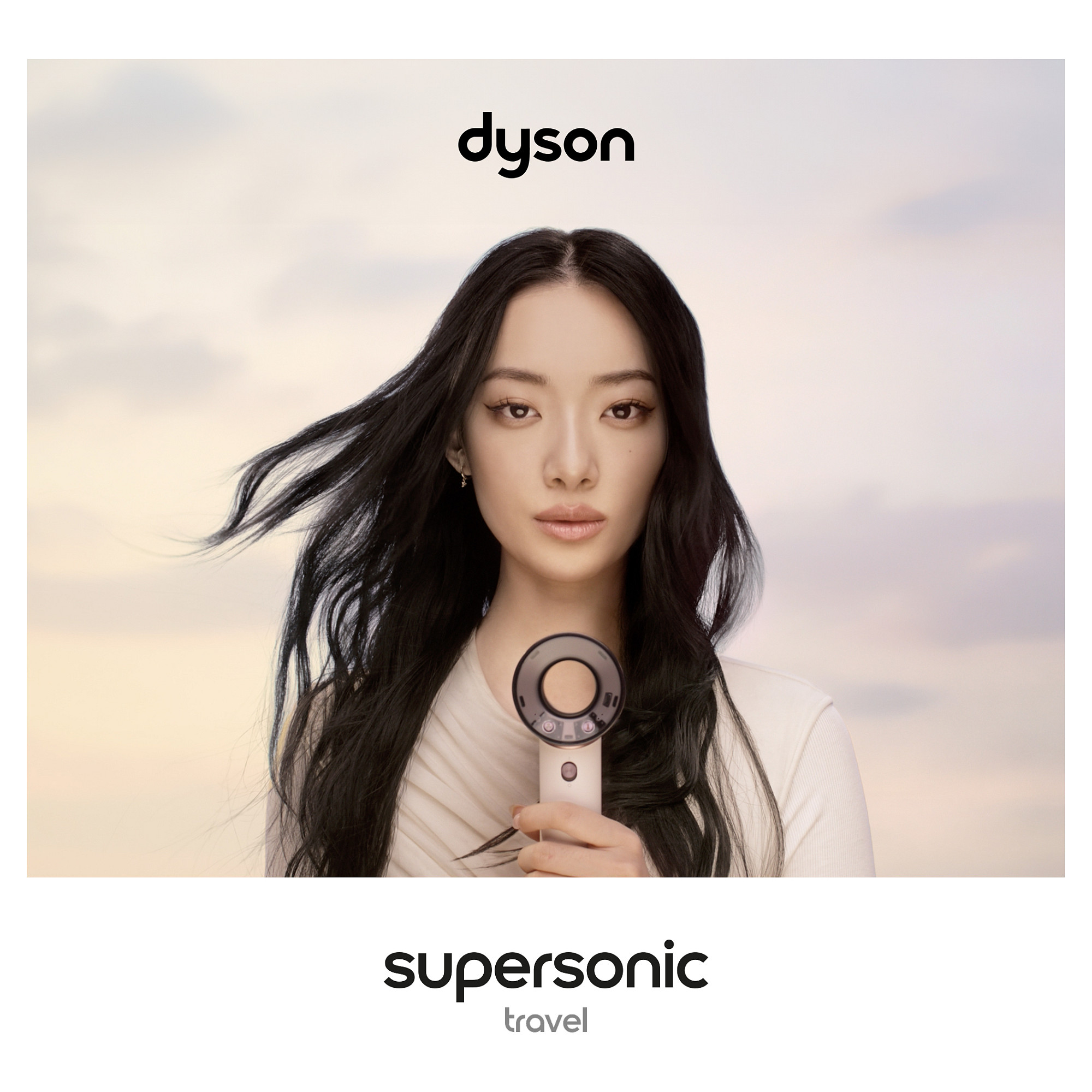Tharëse për flokë Dyson Supersonic Travel / 110.000 RPM / Air Multiplier / 3 Nxehtësi / 2 Shpejtësi / 100-240V – Rozë/Krem 2