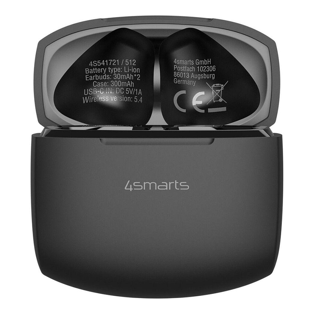 Kufje pa kabllo 4smarts SkyBuds Air / TWS / Bluetooth 5.4 / 13mm / Mikrofon - Zezë 7