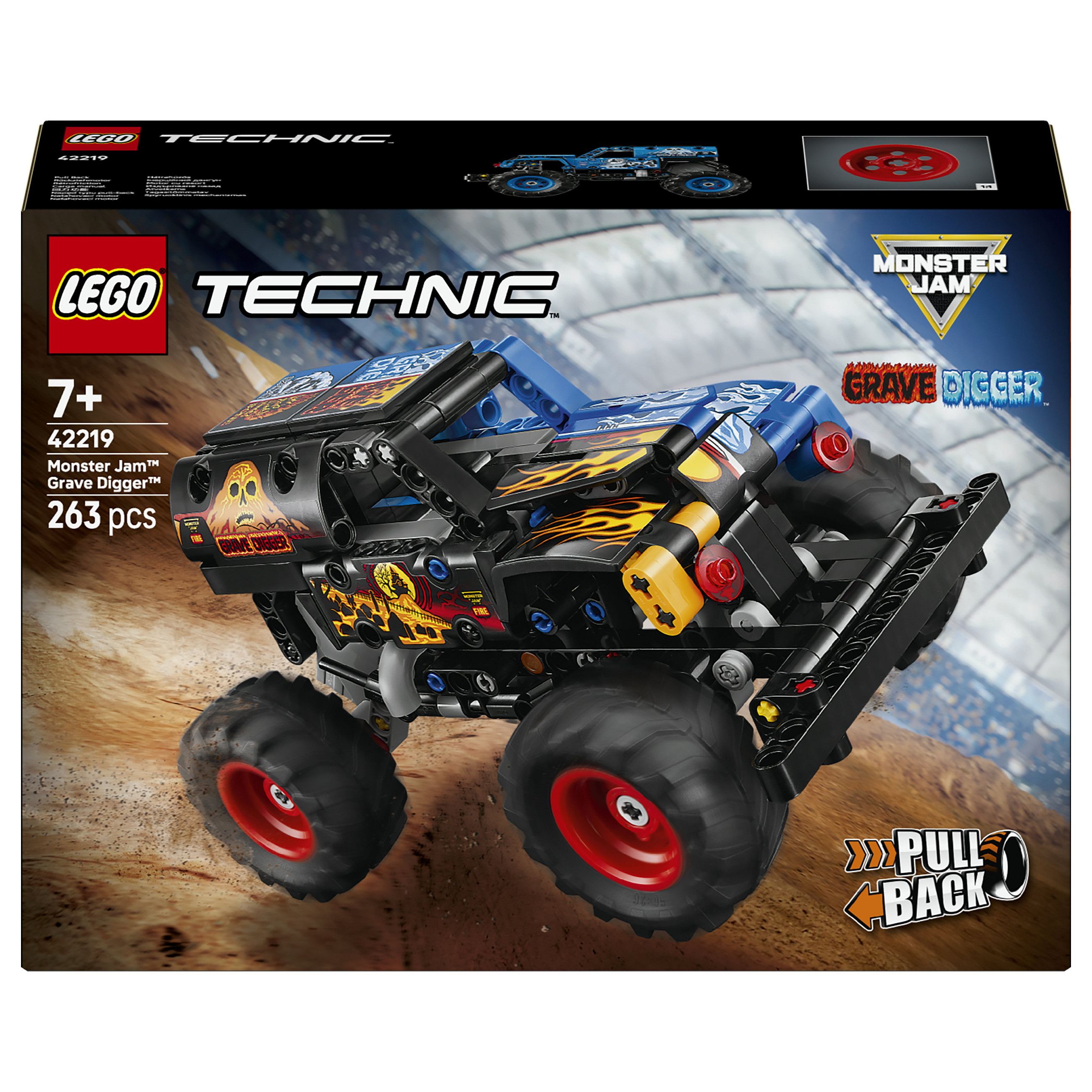 LEGO Technic Monster Jam Grave Digger Fire and Ice 42219