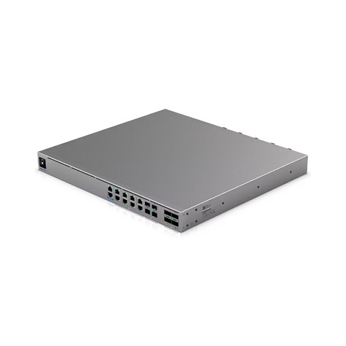 Ubiquiti, UniFi Enterprise Firewall Core EF-Core, Ruter, 4× QSFP28, 4× SFP28, 8× 10GbE, 2× Gigabit Ethernet, Hiri 4