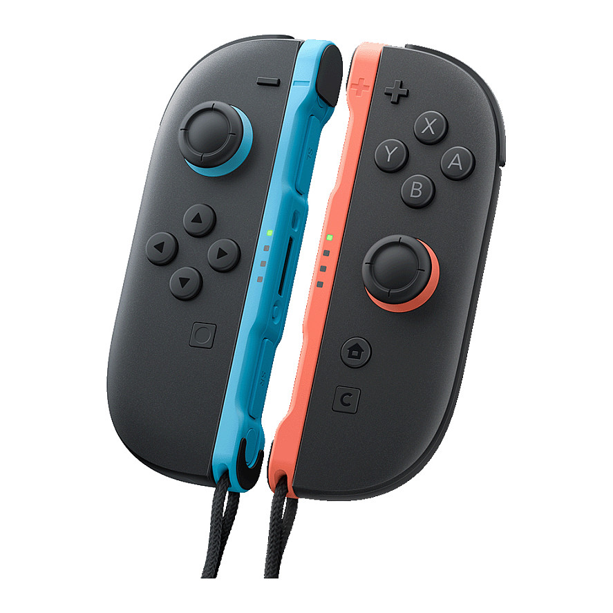 Kontroller për Nintendo Switch 2 Nintendo Joy-Con 2 / L + R / Wireless / Bluetooth – Blu/Kuqe/Zezë 3
