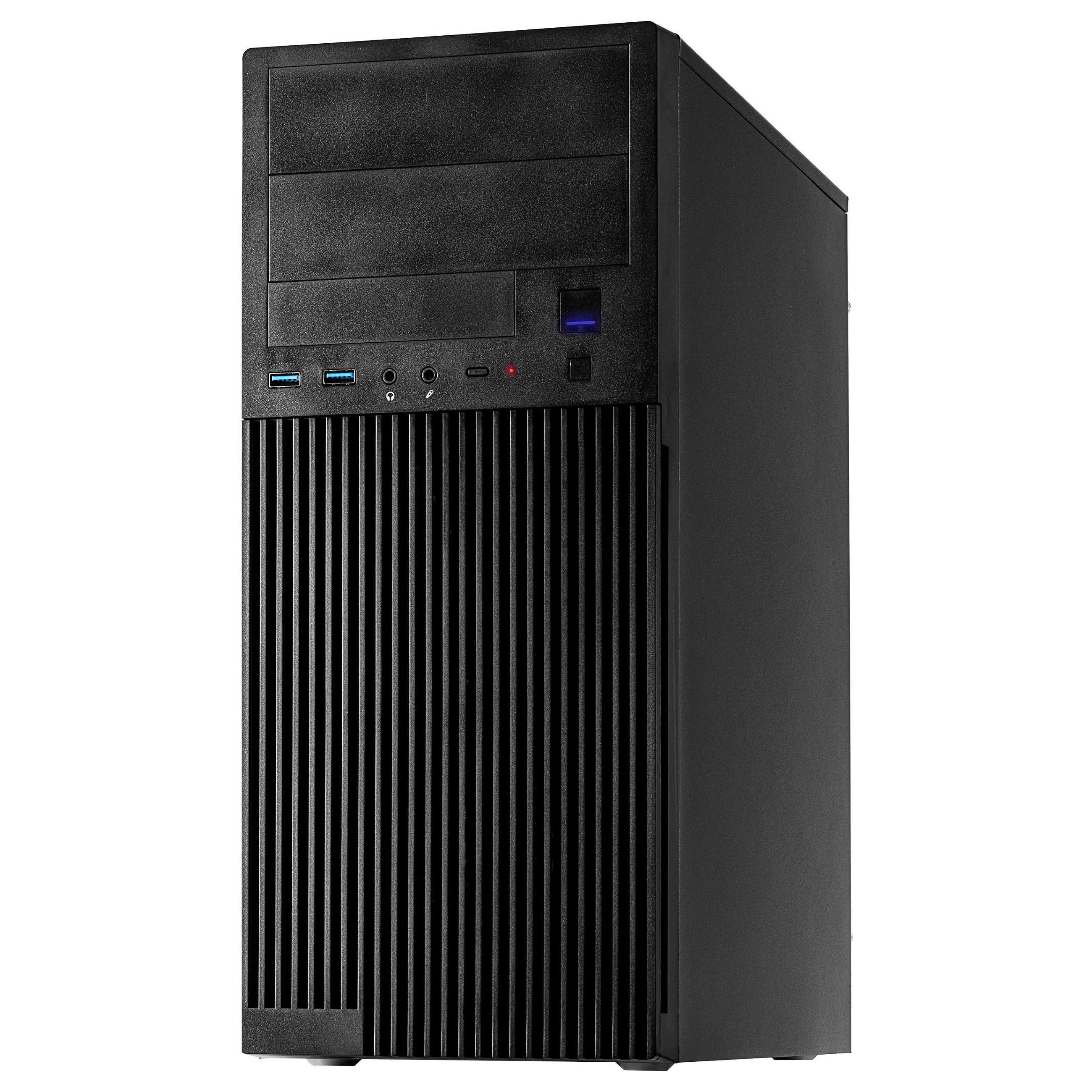 Kasë Midi Tower Inter-Tech / ATX / IT-2815 Linear – Zezë thumbnail 2