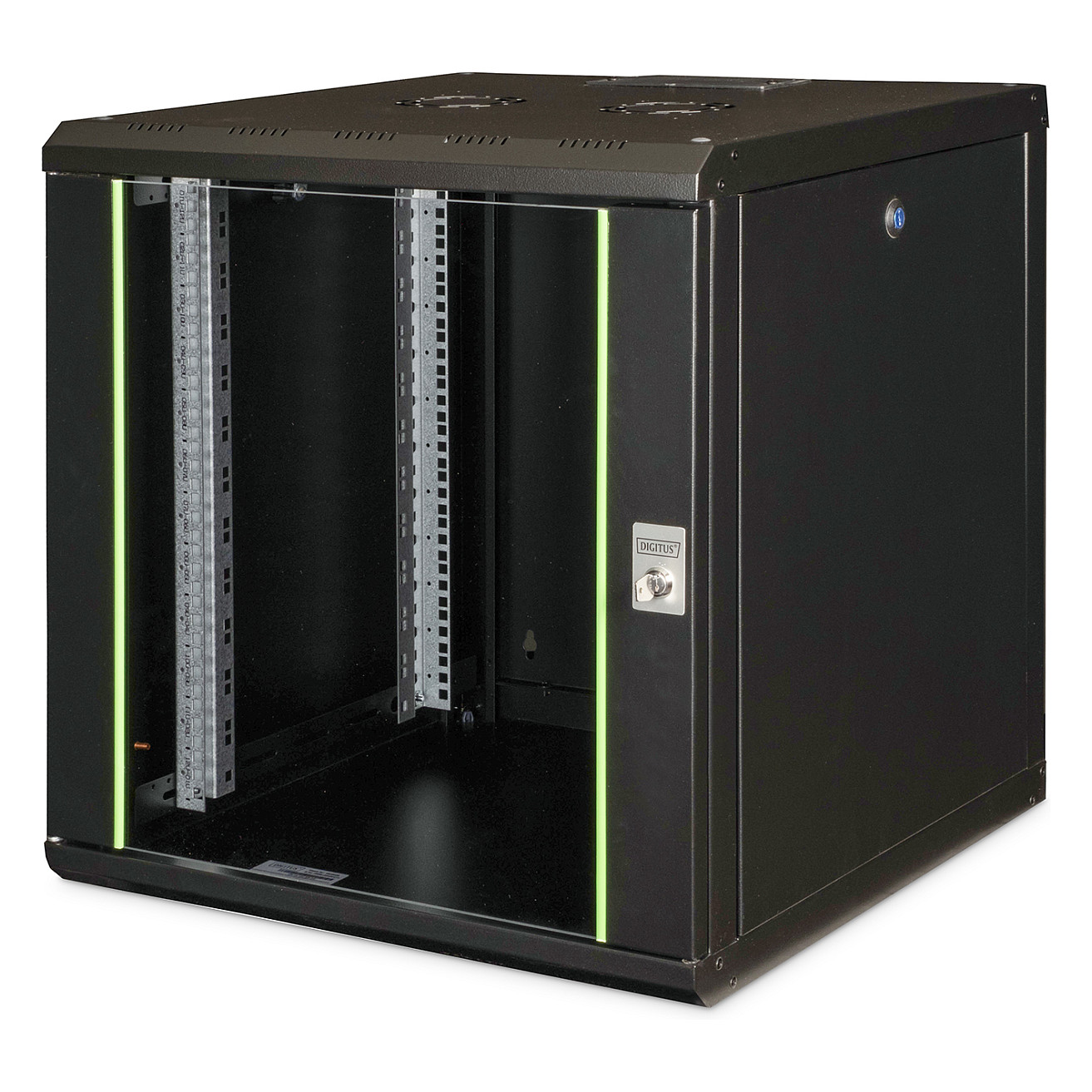 DIGITUS DN-48000 Universal 19" Equipment Rack / 8U / me Rrota / 420×507×460mm – Zezë 8