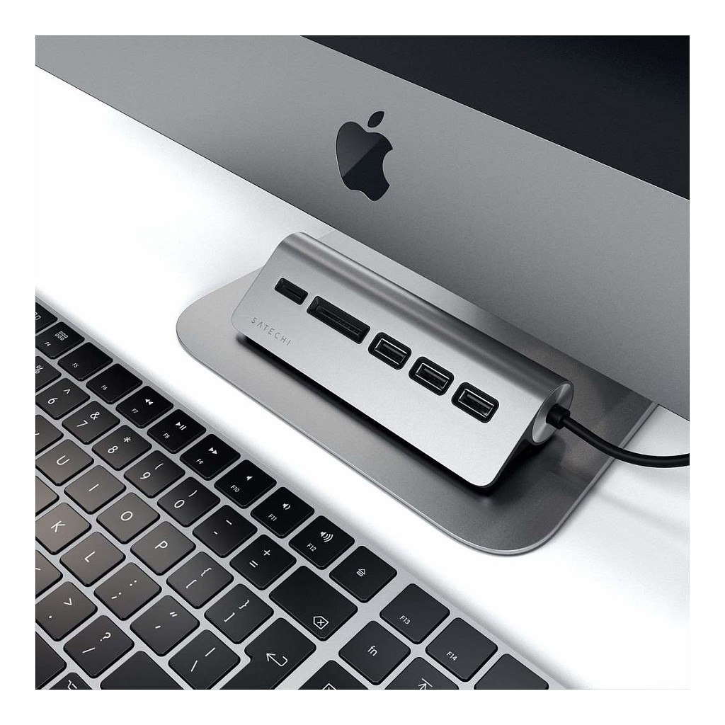 Hub Satechi ST-TCHCRM / 3x USB-A / SD – Hiri 5