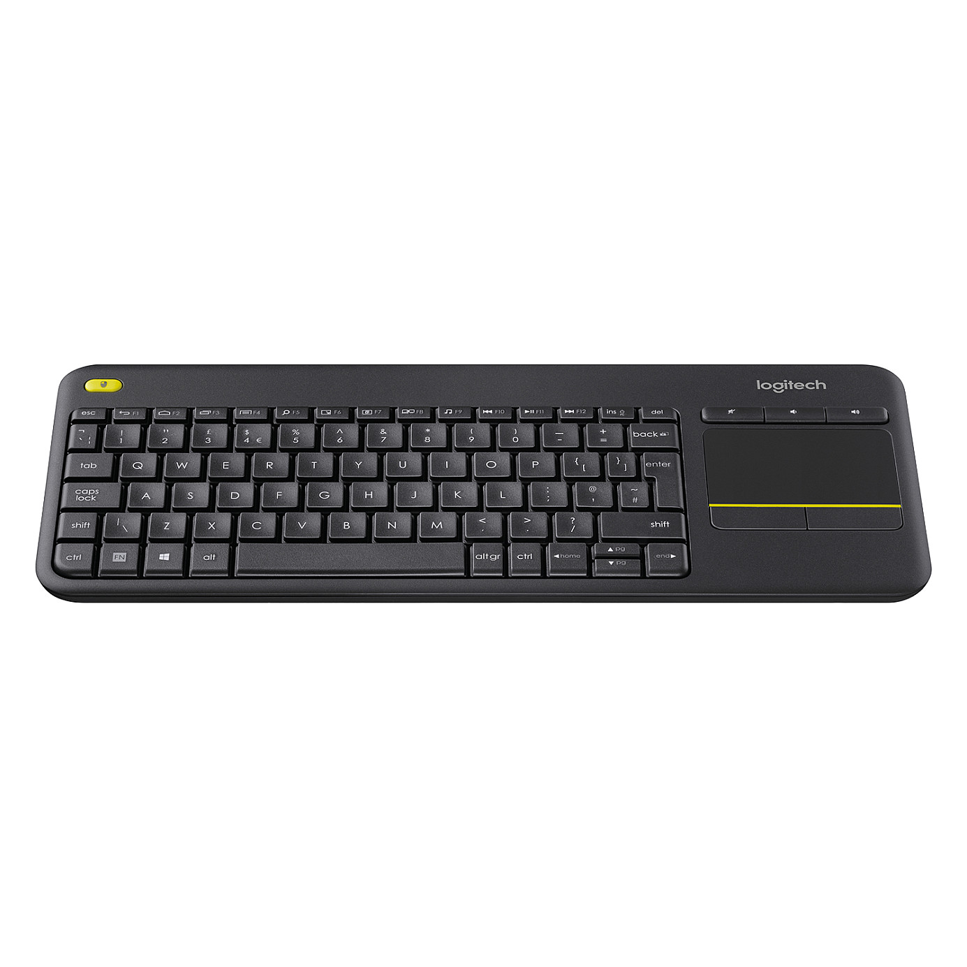 Tastierë Pa kabllo Logitech K400 Plus / QWERTY US - Zezë thumbnail 3