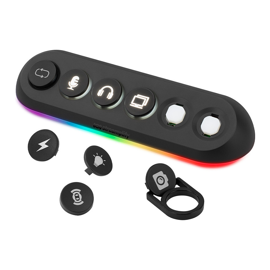 Hub USB Streamplify HUB DECK 5 / 4x USB 3.0 Type-A + 1x USB 2.0 / RGB / 12V / 24W – Zezë 7