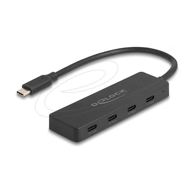 Hub DeLOCK 67341 , USB 5Gbps , 20-pin Header Femër në 2x 20-pin Header Mashkull , GL3510 , 5V , 0.9A 9