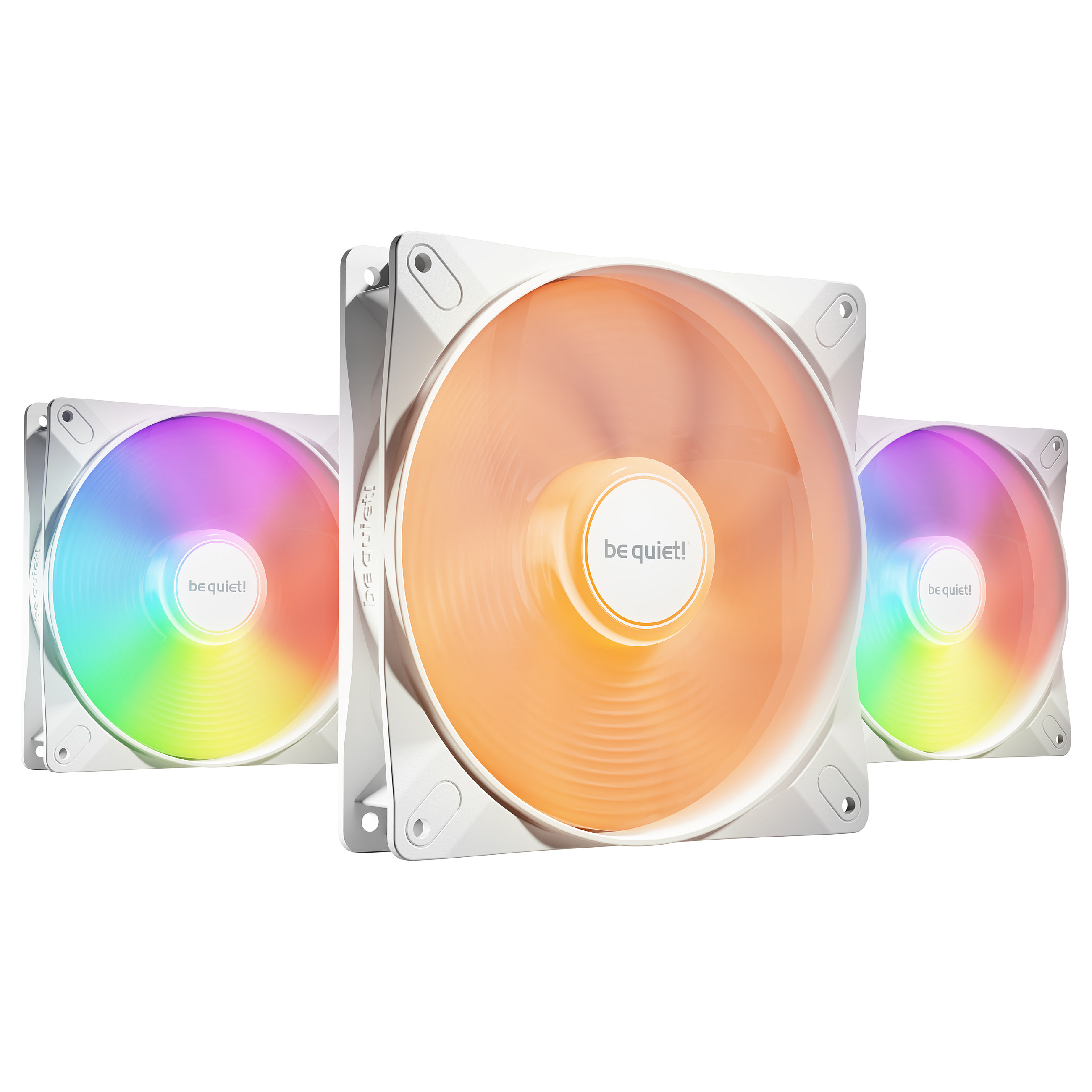 be quiet! Light Wings LX 140mm Black Addressable RGB PWM 75.5 CFM 1-Pack