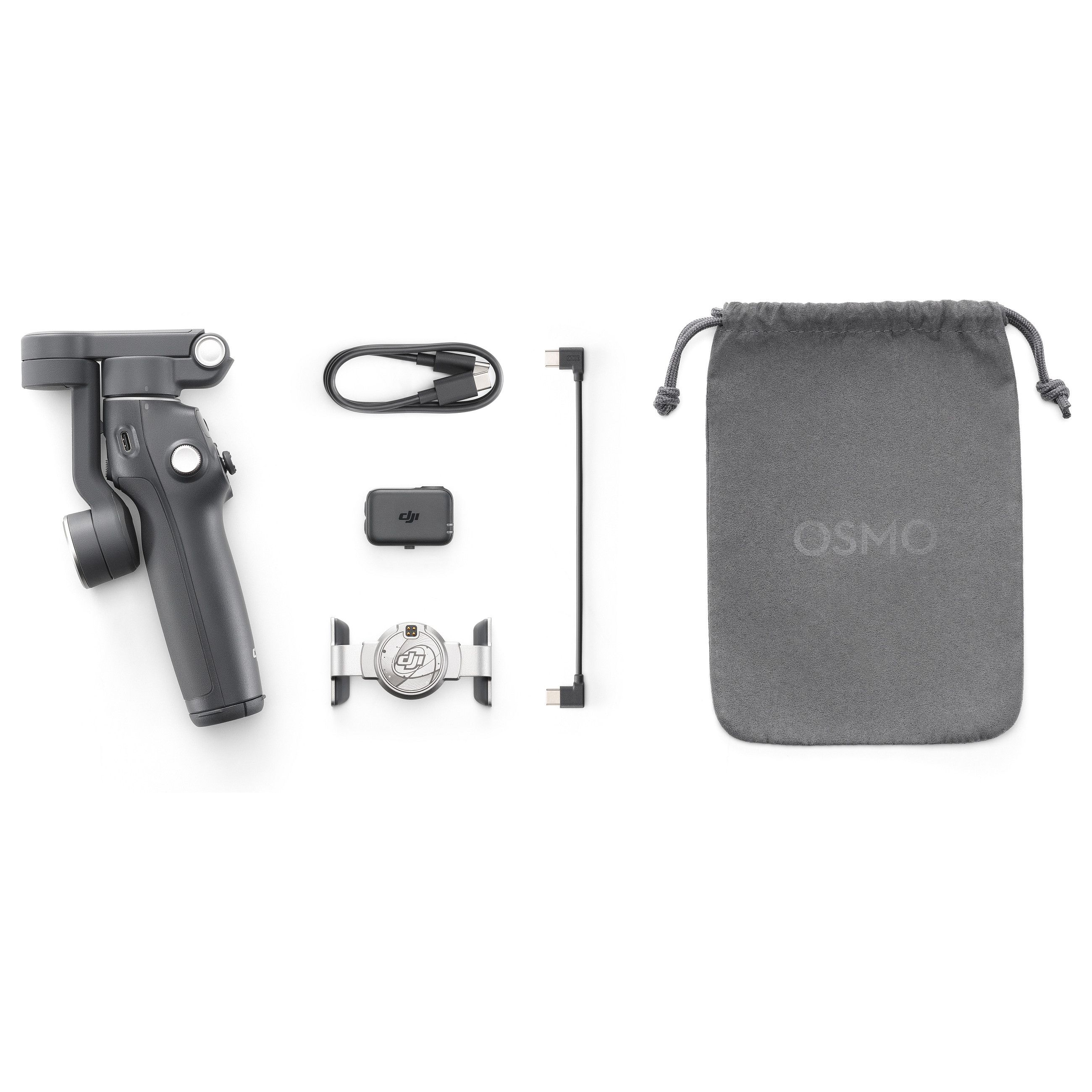 Stabilizues DJI Osmo Mobile 7P, 3-Aksësh, ActiveTrack 8.0, Tripod i Integruar, Shufër Zgjatuese - Gri e Errët 6