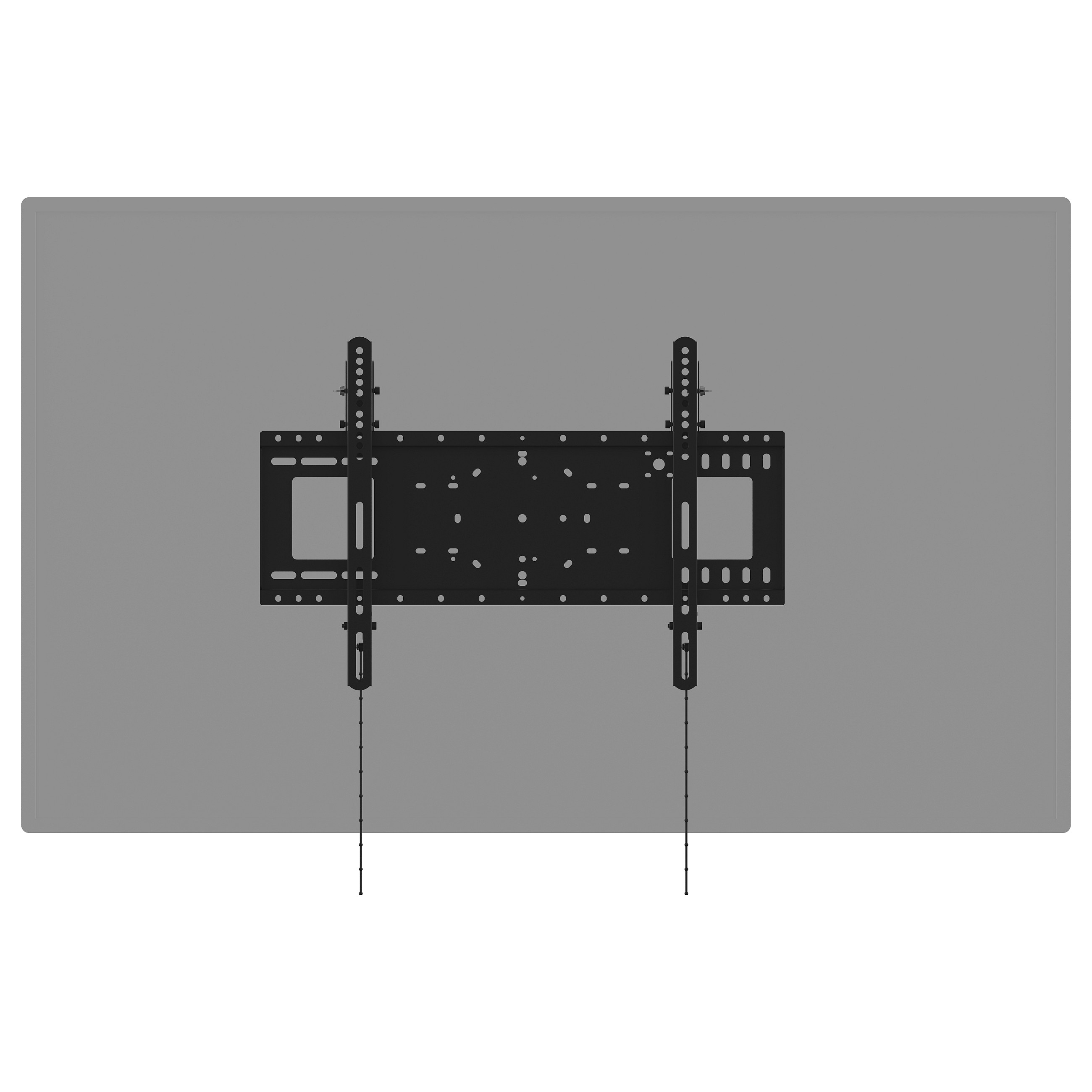 Mbajtëse për Monitor Vision VFM-W6X4T, 37–85", 100kg, VESA 600x400mm - Zezë 7