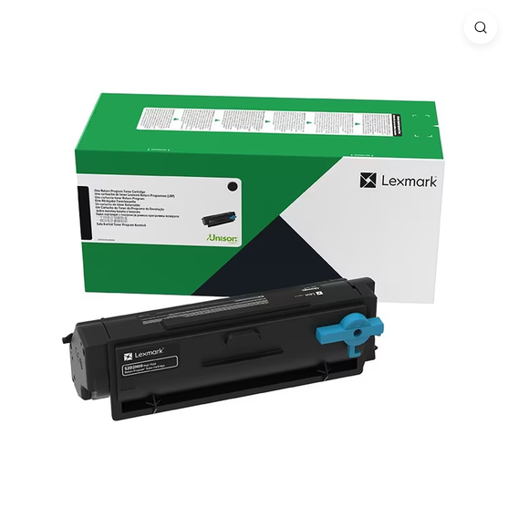 Toner Lexmark 55B2000, 3.000 faqe – Zezë