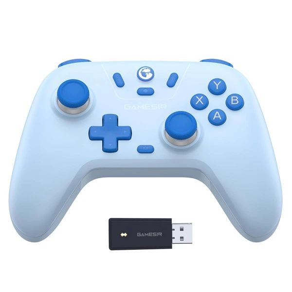 Kontroller për PC / Switch GameSir Nova Lite / Wireless & Wired – Blu thumbnail 2