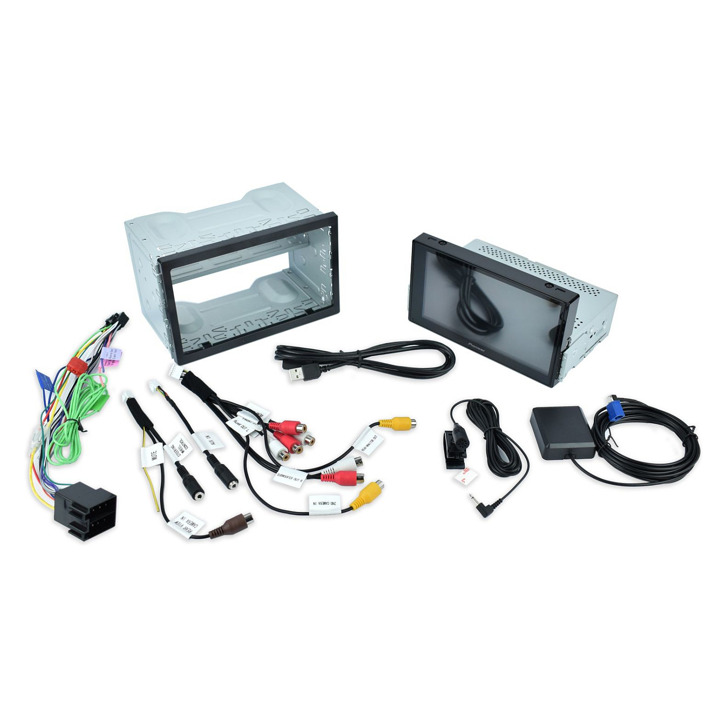 Radio multimedia për veturë Pioneer SPH-DA77DAB, 2 DIN, ekran me prekje 6.8", Apple CarPlay dhe Android Auto pa kabllo, DAB+, Bluetooth, Wi-Fi, 4 × 50 W - Zezë 4