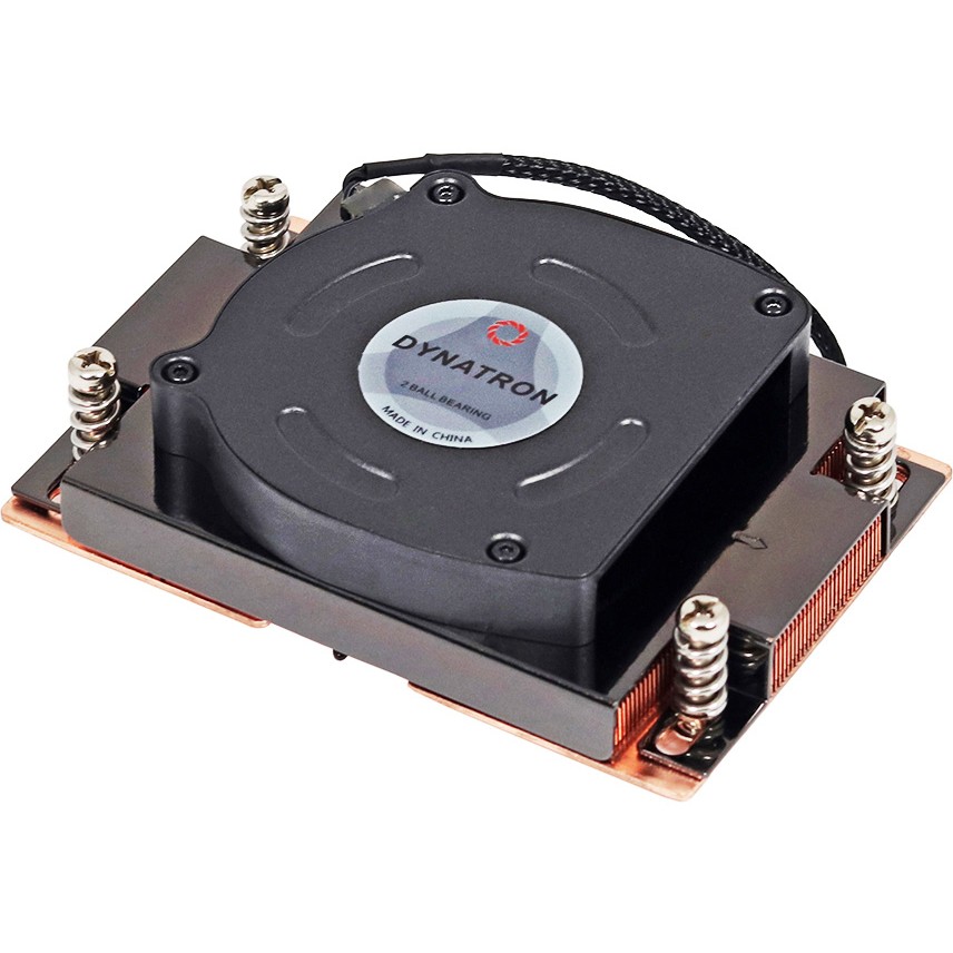 Ftohës për Procesor Dynatron A41 / 80mm Fan / 2000–8600 RPM / Ball Bearing / 12V / 82×120×28.4mm – Zezë