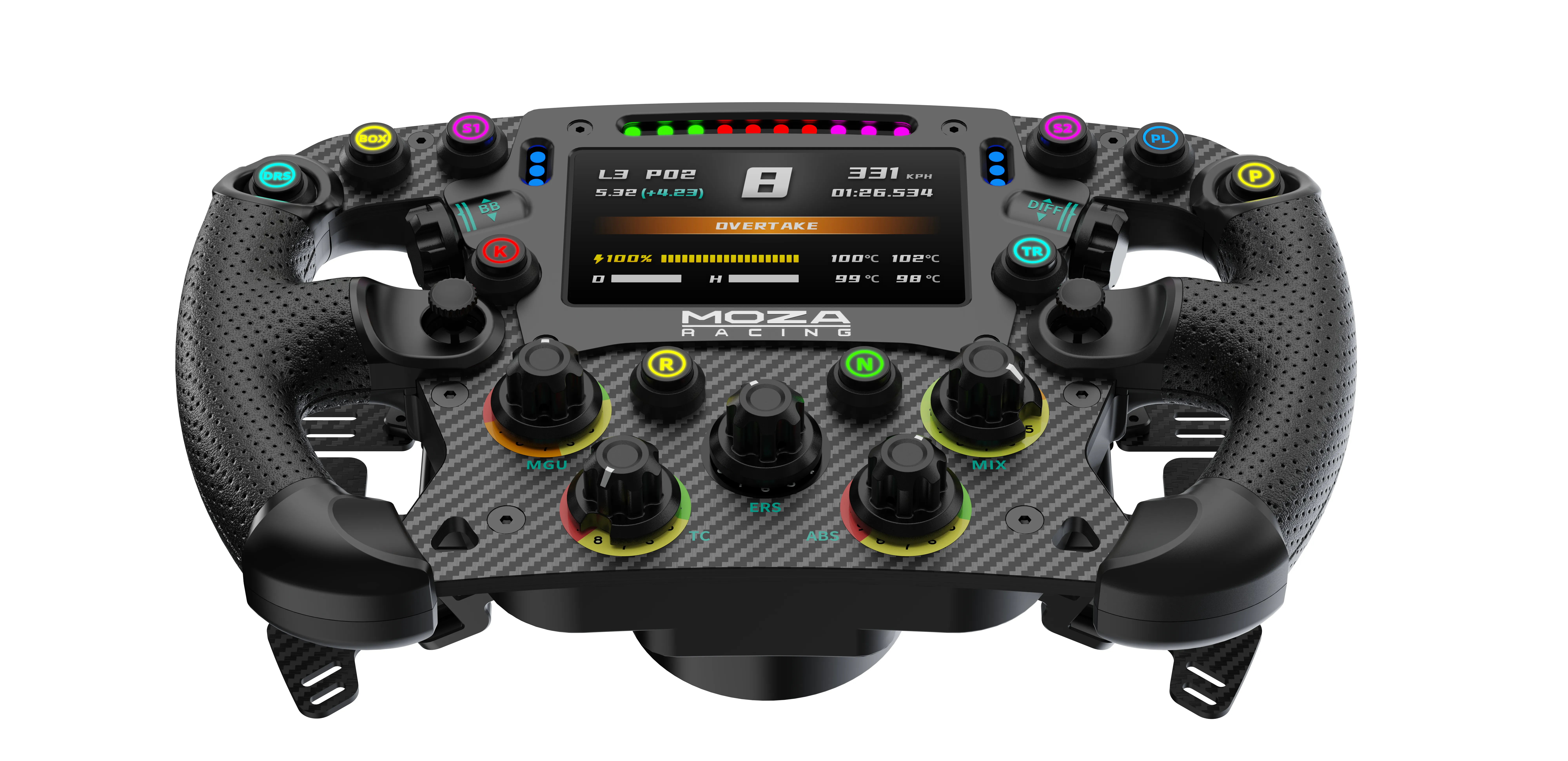 Kontroller Moza Racing FSR2 Formula Wheel - Zezë thumbnail 2