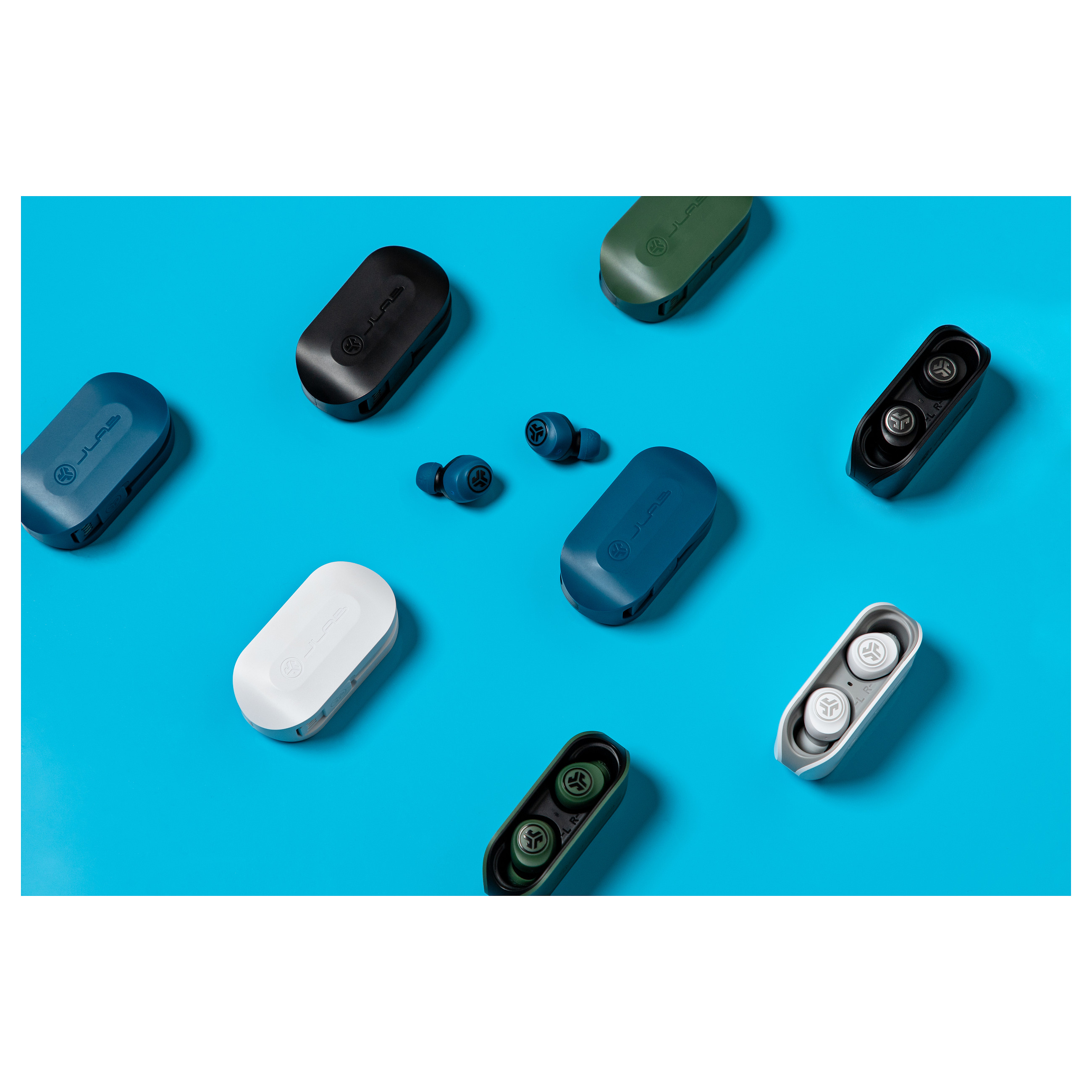 Kufje pa kabllo JLab GO Air / Bluetooth 5.0 / In-Ear - Zezë 9